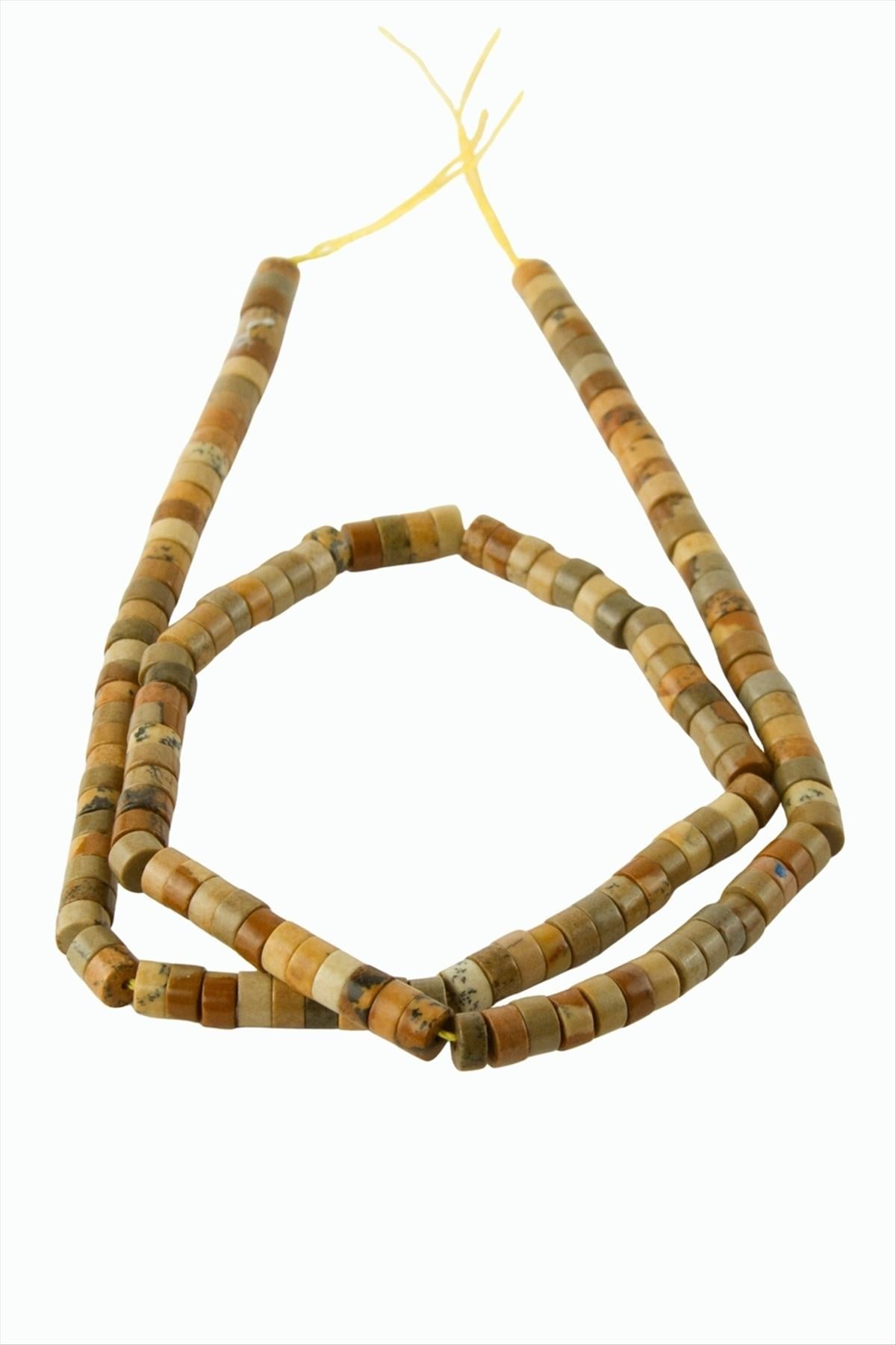 4 mm Disk Toprak Jasper Taşı