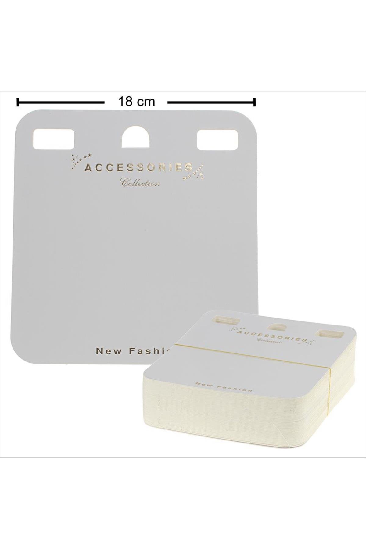 50'li Yaka Kolye Kartı