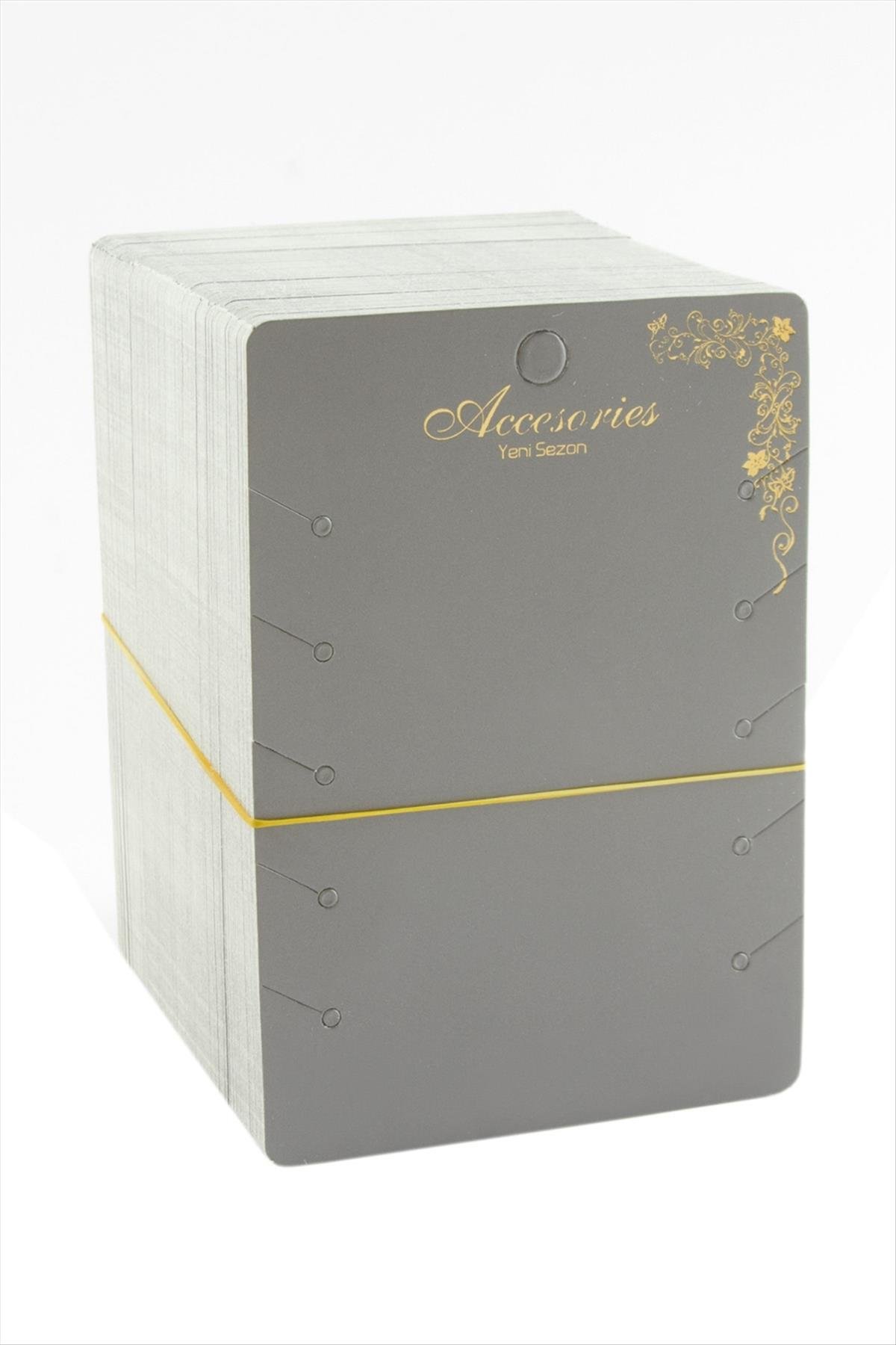 5'li Gri Renkli Bileklik Kartı 200 Adet