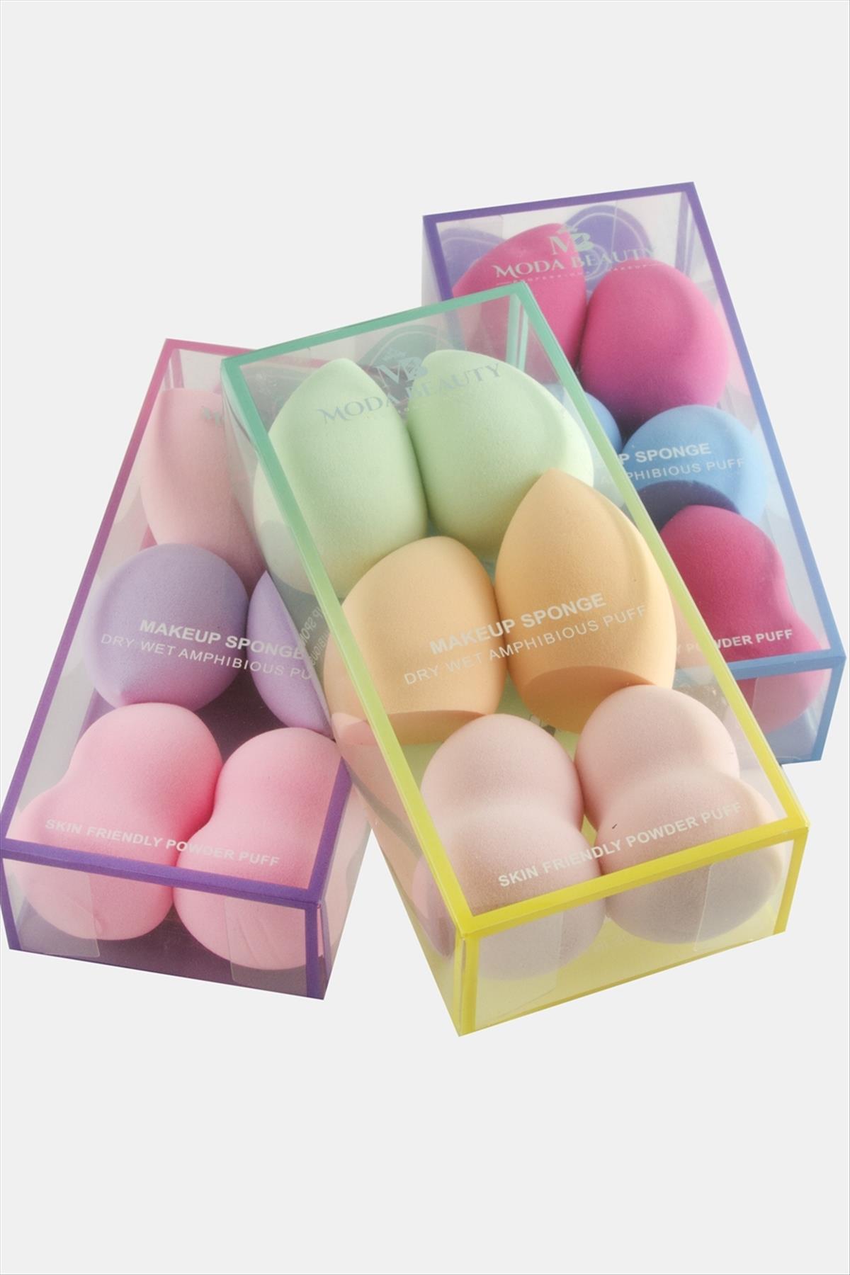 6 Adet Yumurta Makyaj Süngeri