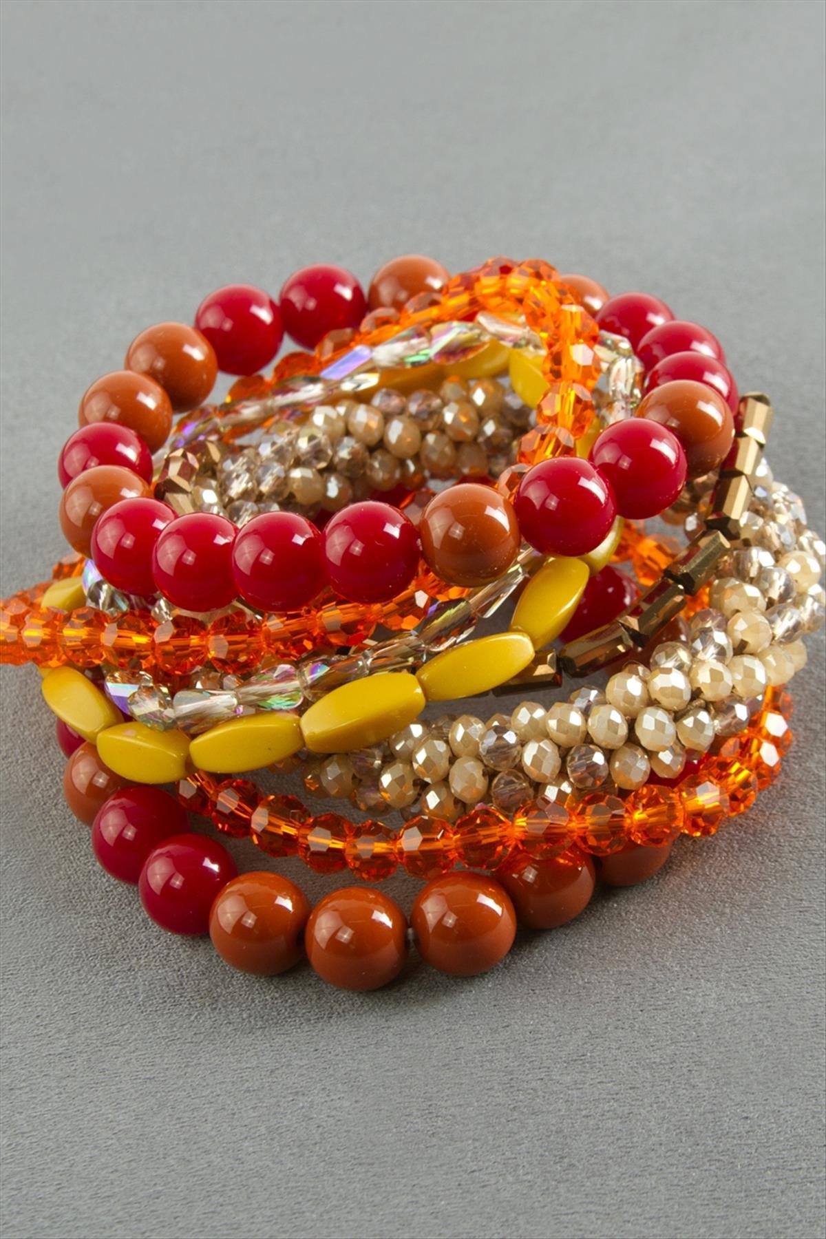 8 Adet Zr Model Bileklik