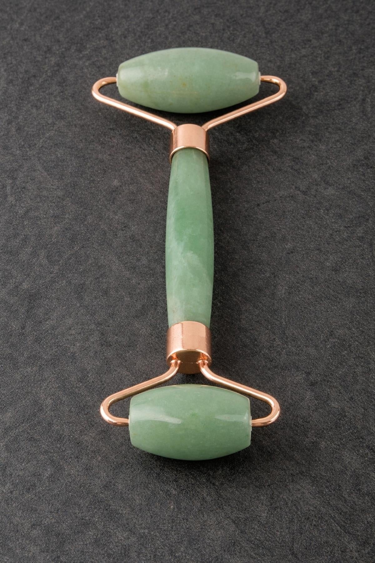 Amazonit Doğaltaş Yüz Masaj Aleti