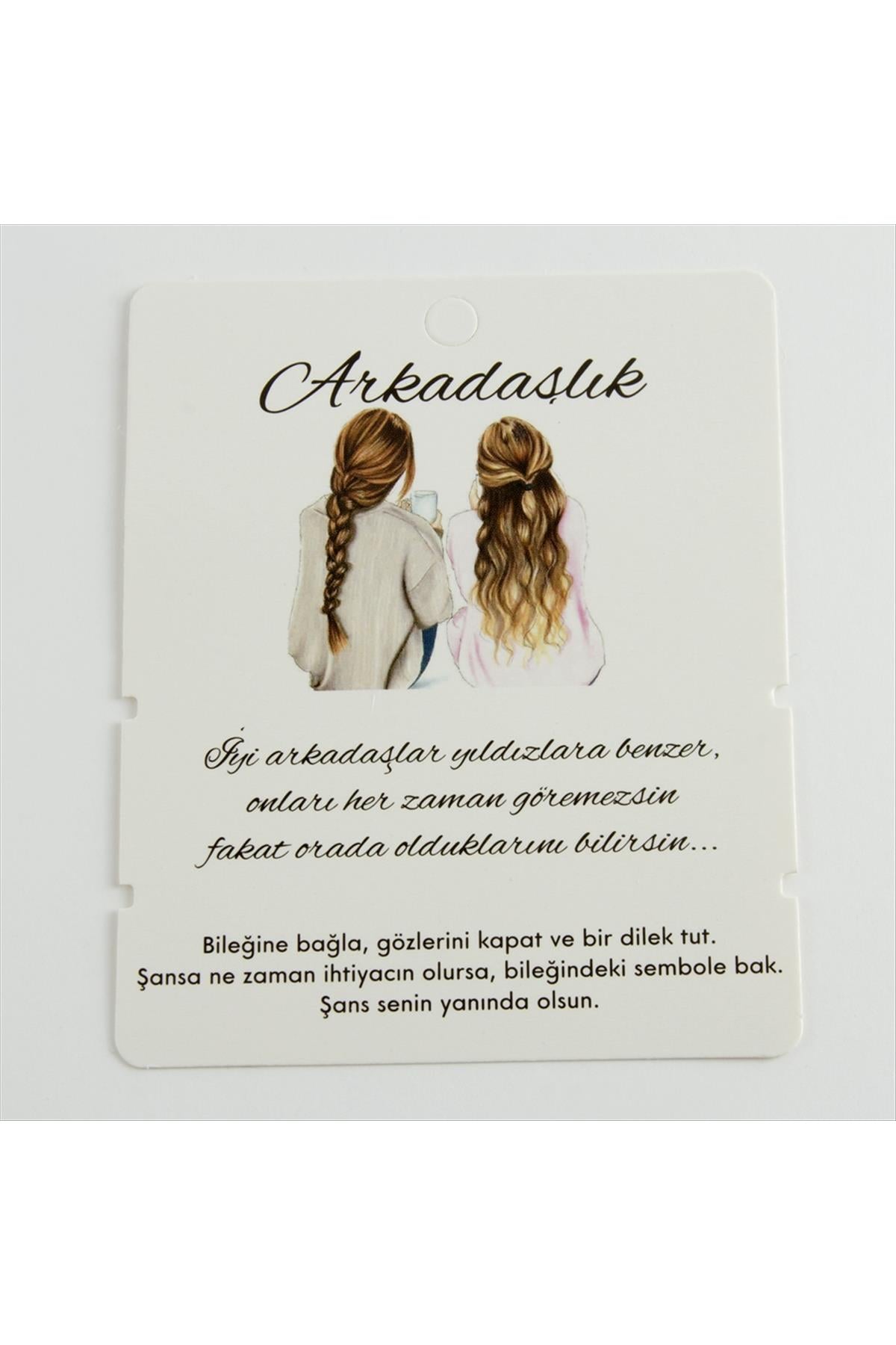 Arkadaşlık Bileklik Kartı