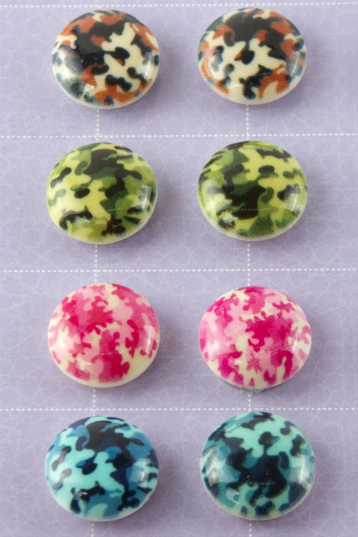 Asker Desenli Kupa Eşarp Mıknatısı 1 Adet