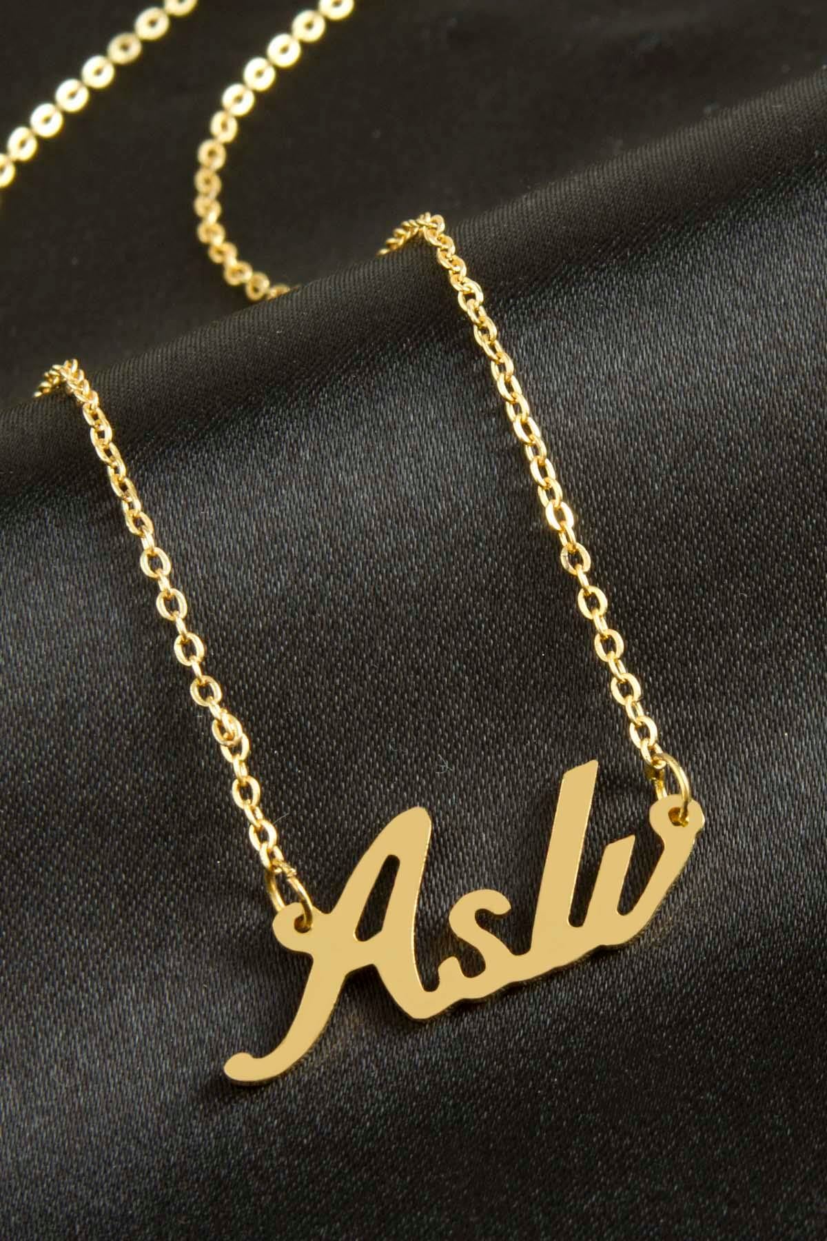Aslı isimli kolye (Kişiye Özel)