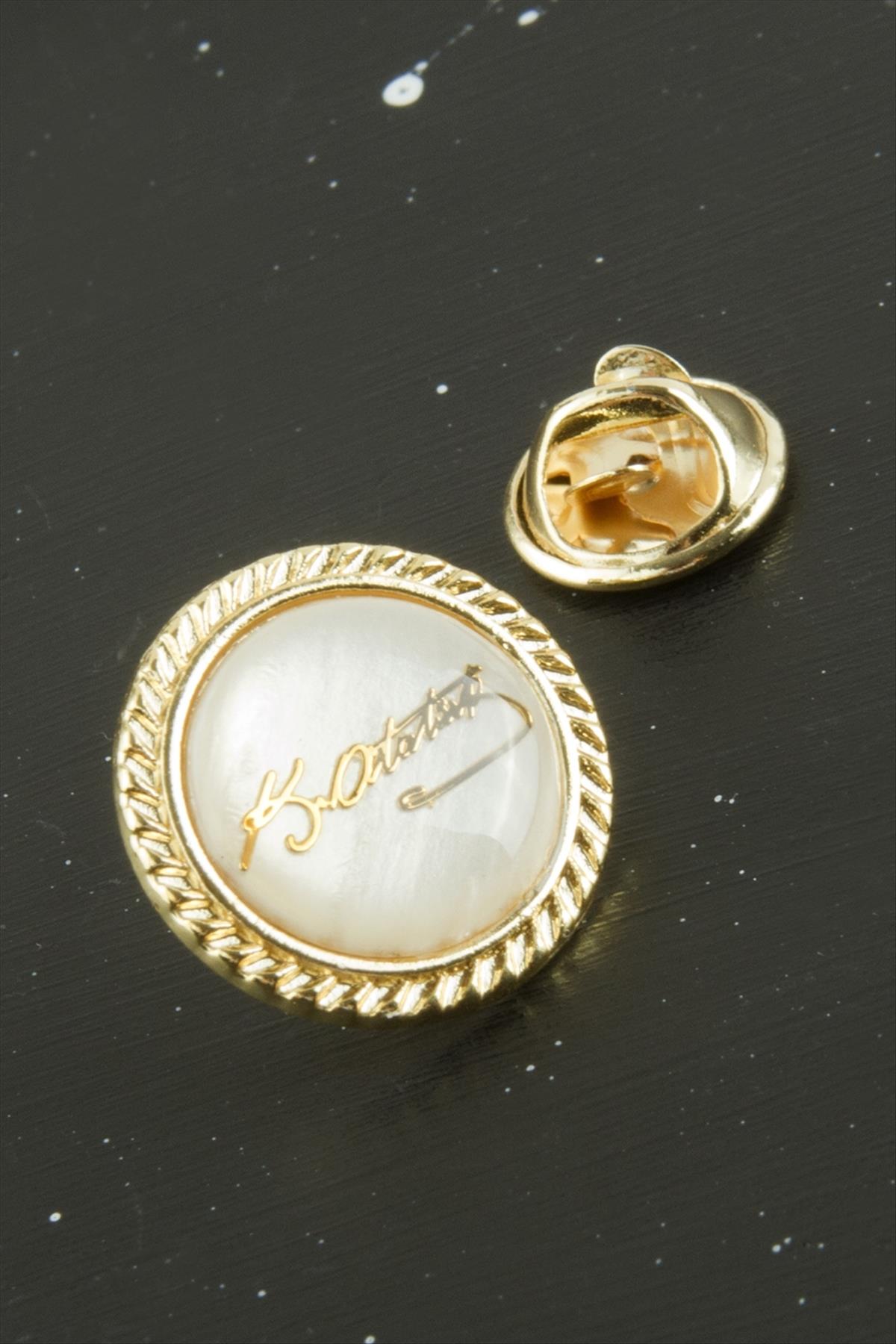 Atatürk Sedef Yaka Rozet