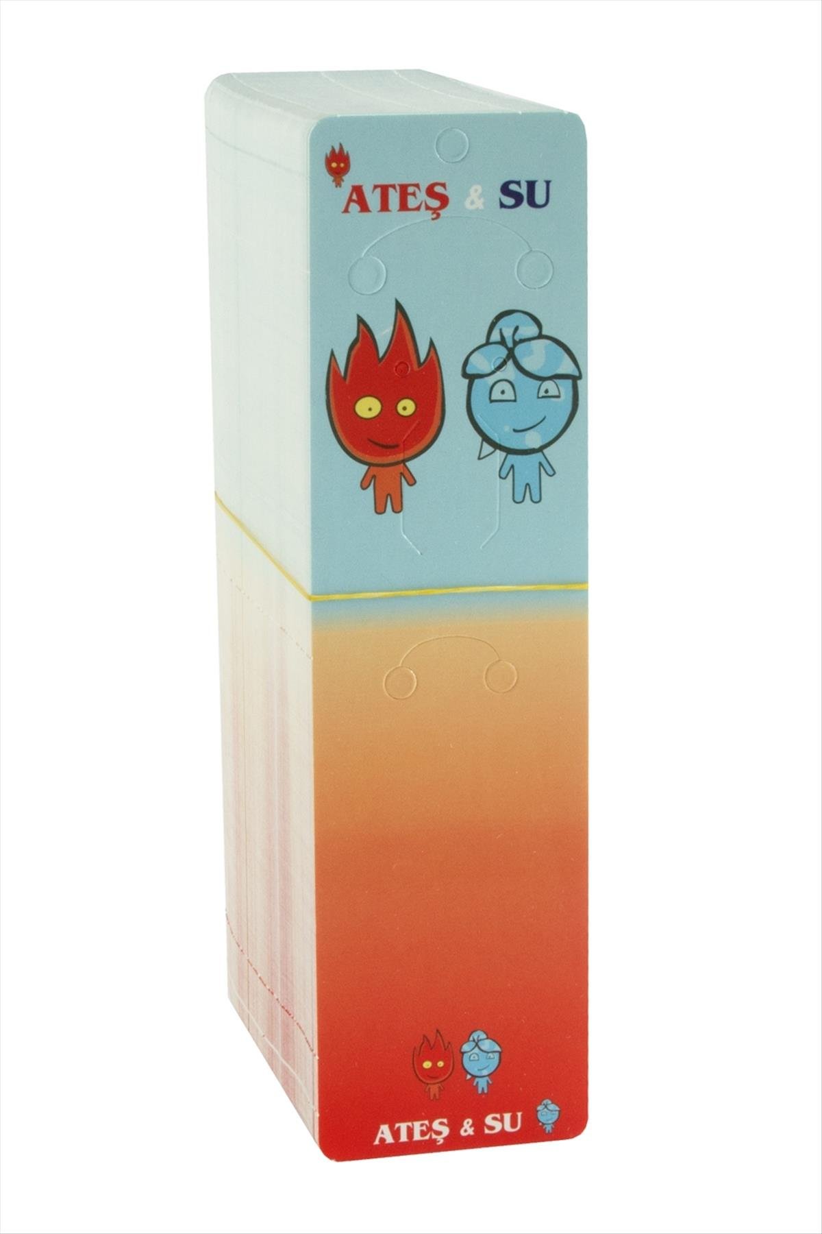 Ateş Su Dik Set Kolye Kartı