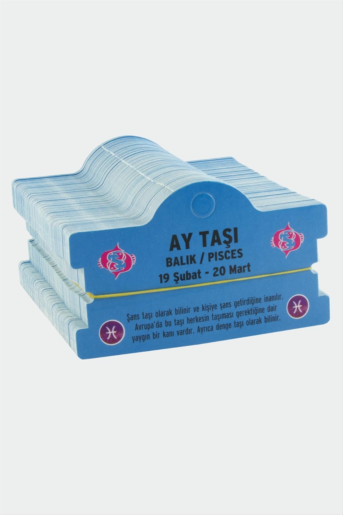 Ay Taşı & Balık Burç Bileklik Kartı