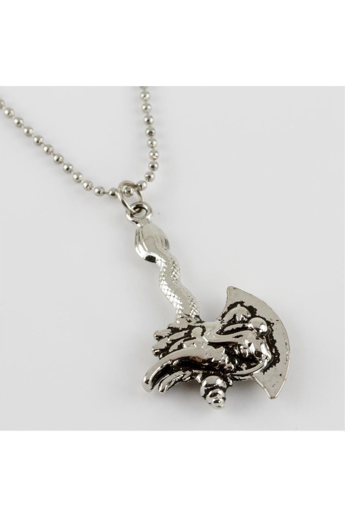 Balta Figürlü Erkek Kolye