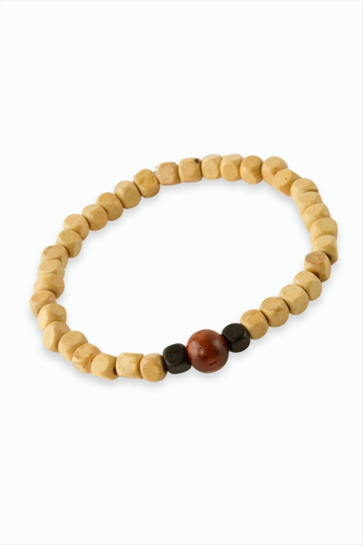 Bambu Ahşap Bileklik 6 mm