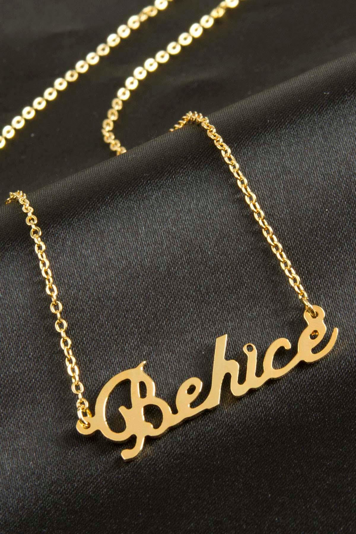 Behice isimli kolye (Kişiye Özel)
