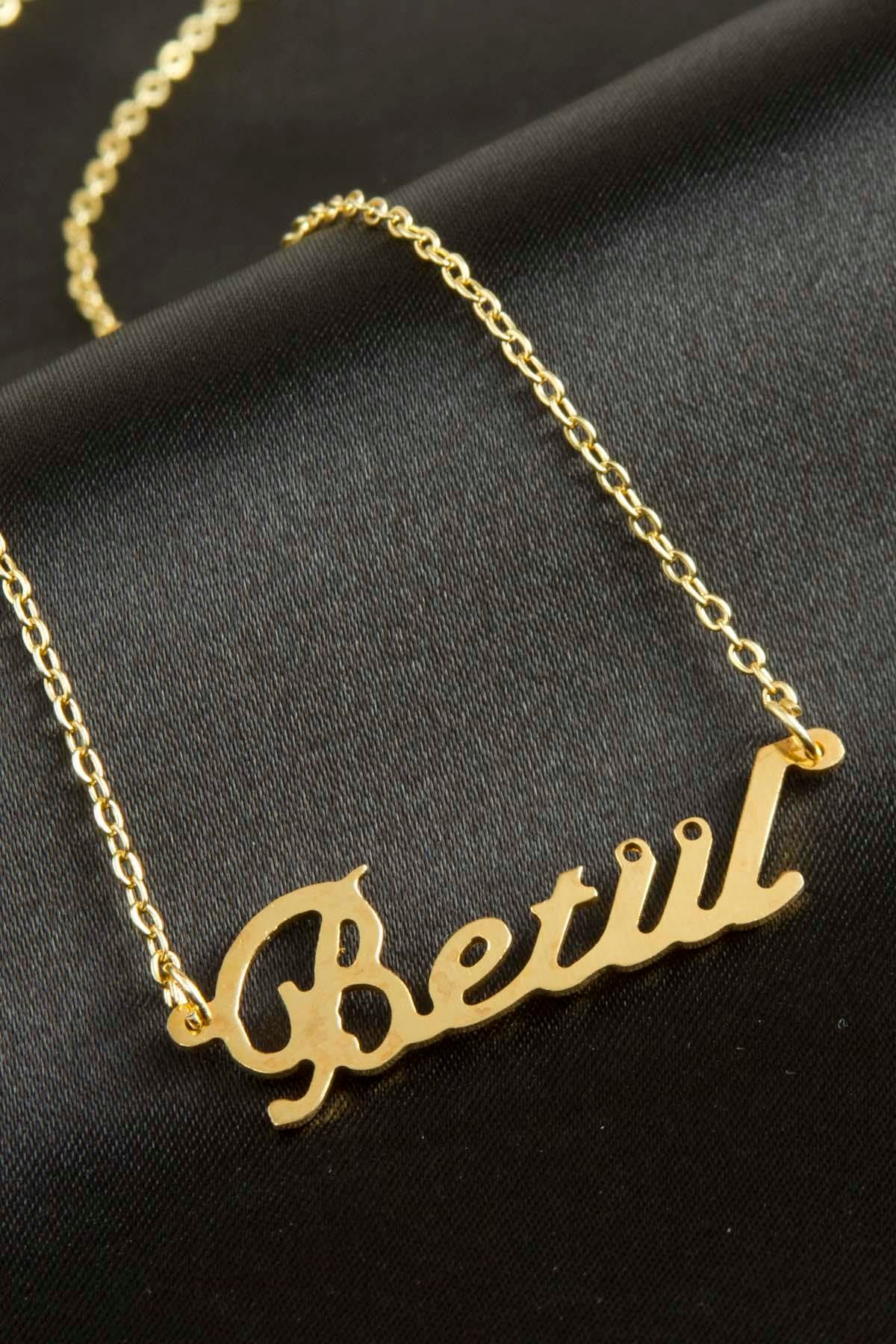 Betül isimli kolye (Kişiye Özel)