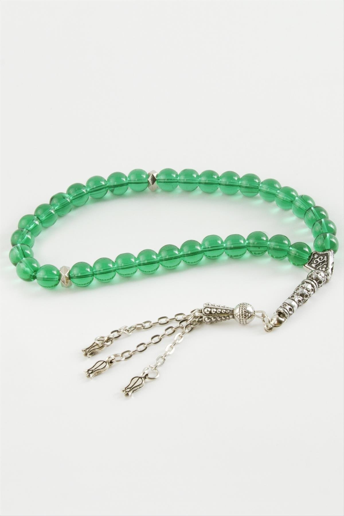 Cam Taş Tesbih 8 mm