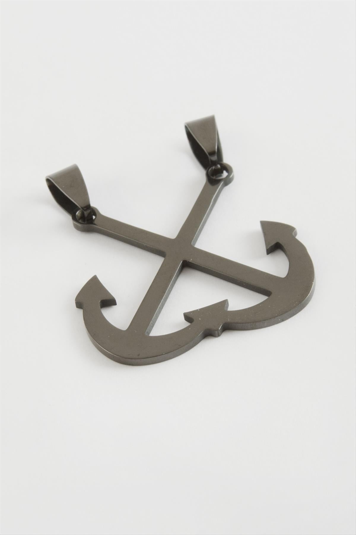 Çapa Çelik Kolye Ucu 3,5 cm