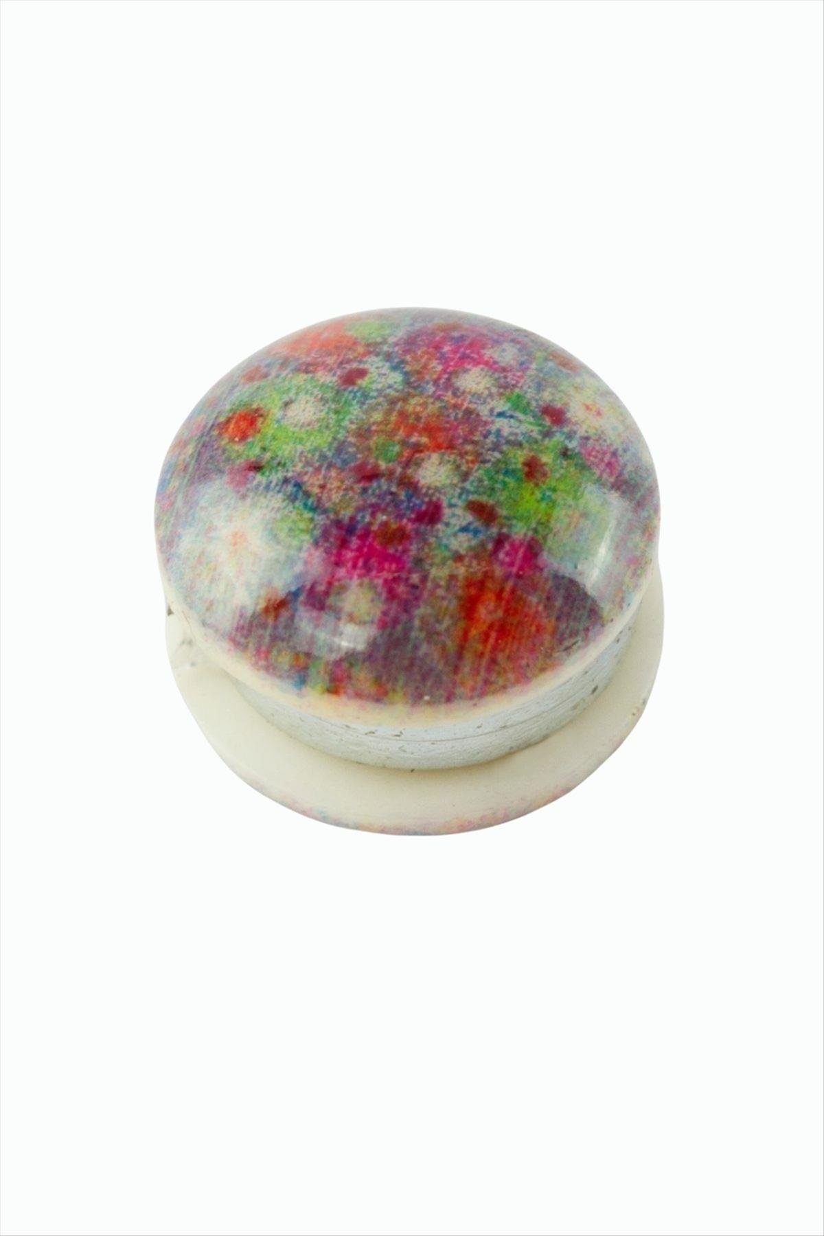 Çiçek Kupa Eşarp Mıknatısı 1 Adet