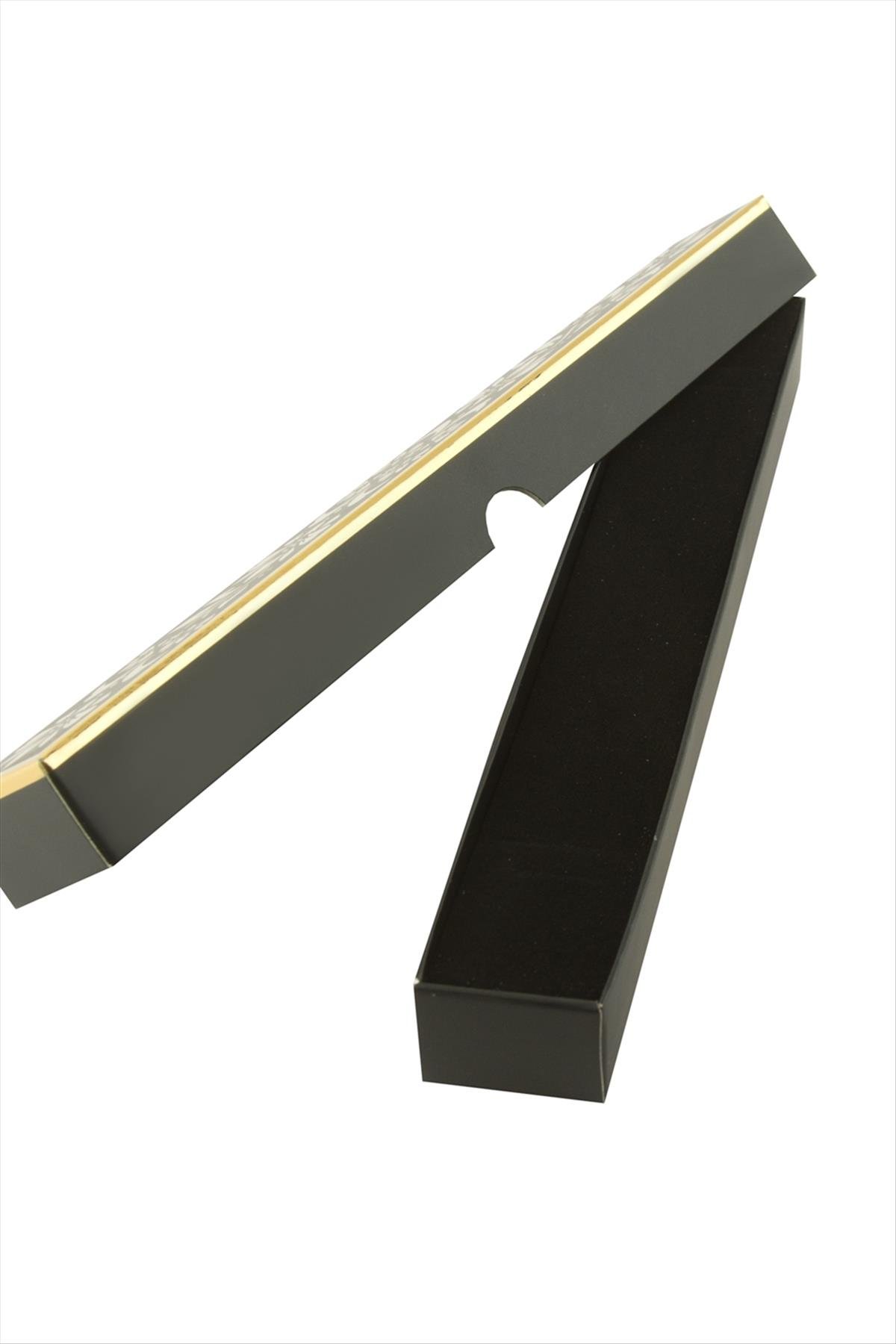 Çiçek Yaldızlı Tesbih Kutusu