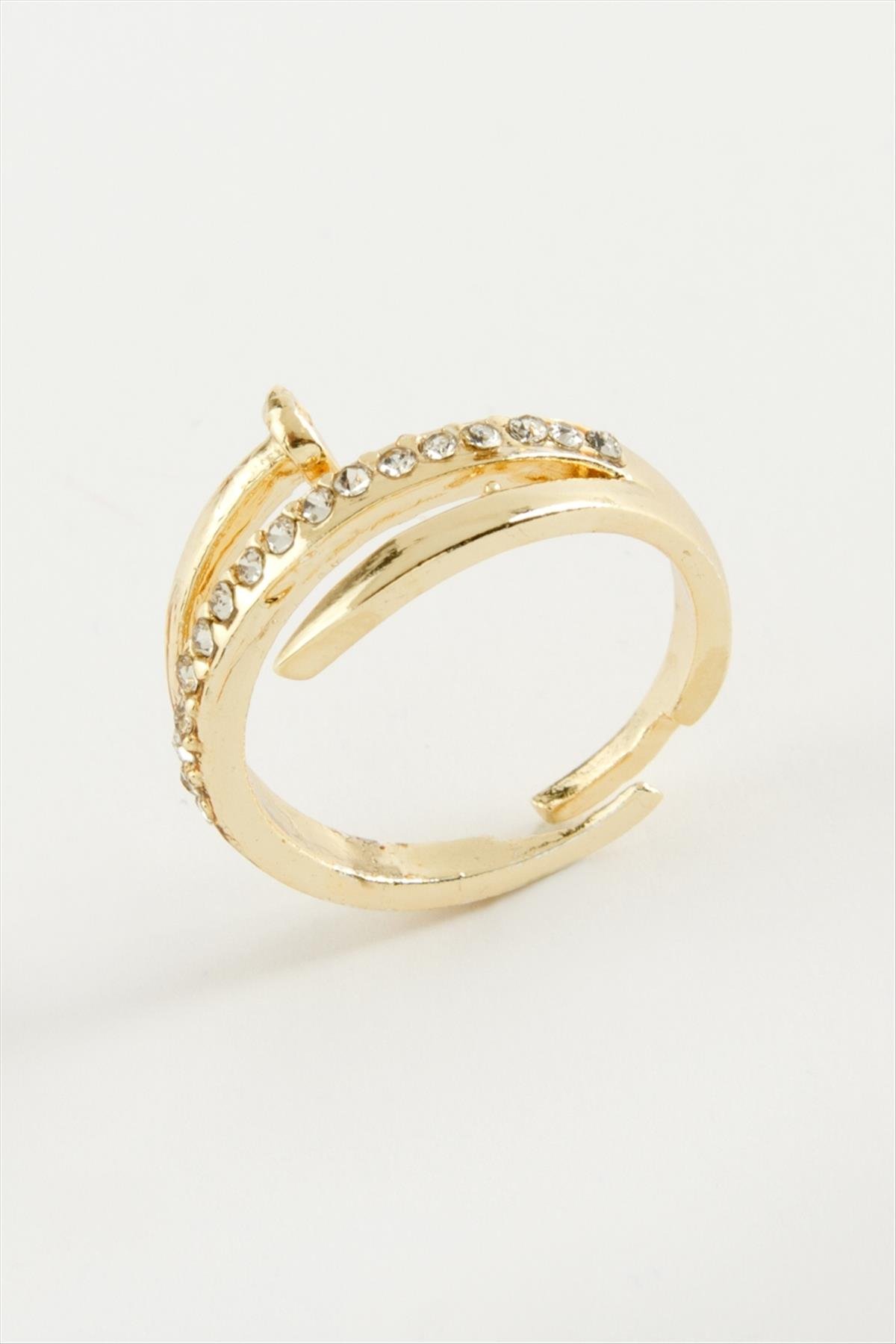 Çivi Taşlı Yüzük