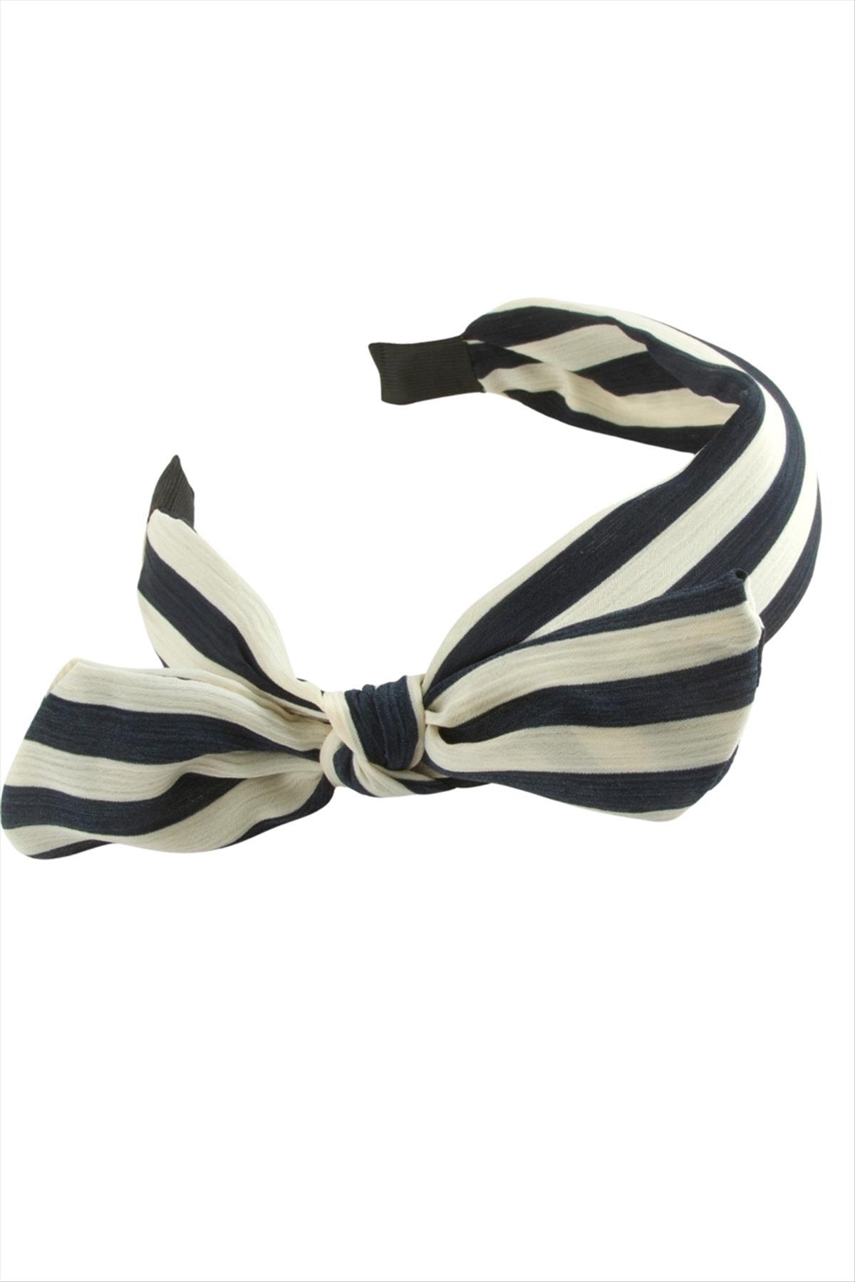 Çizgili Desenli Fiyong Taç