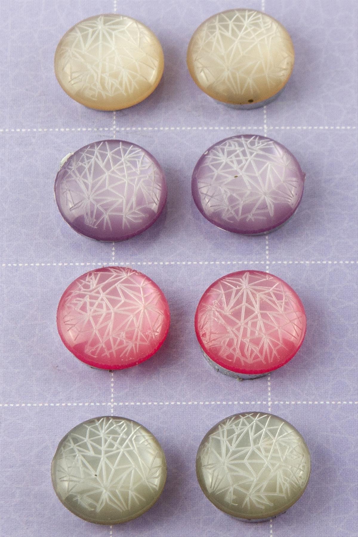 Çizgili Desenli Kupa Eşarp Mıknatısı 1 Adet