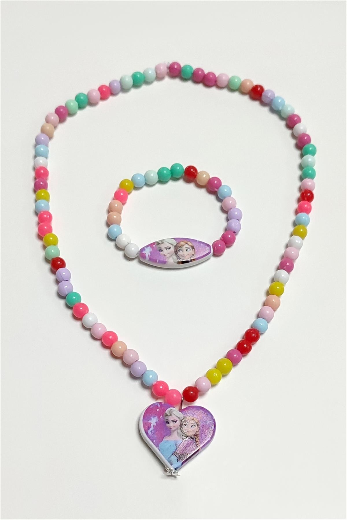 Çzgflm Boncuk Çocuk Set Kolye