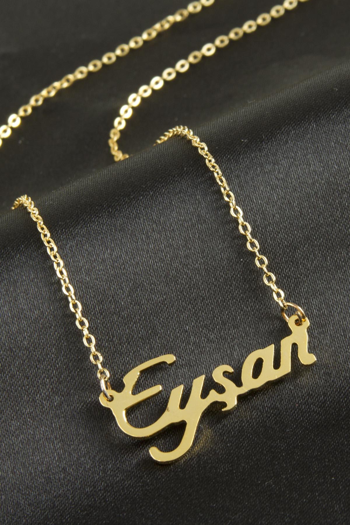 Eyşan İsimli Kolye (Kişiye Özel)