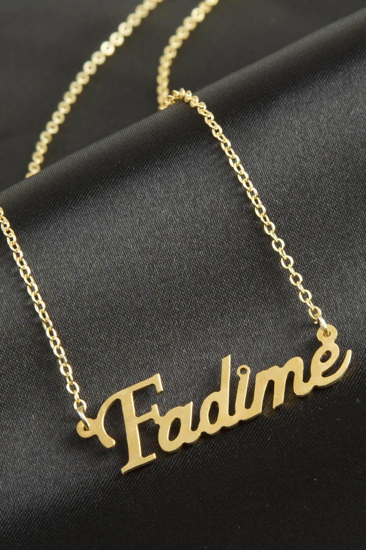 Fadime isimli kolye (Kişiye Özel)
