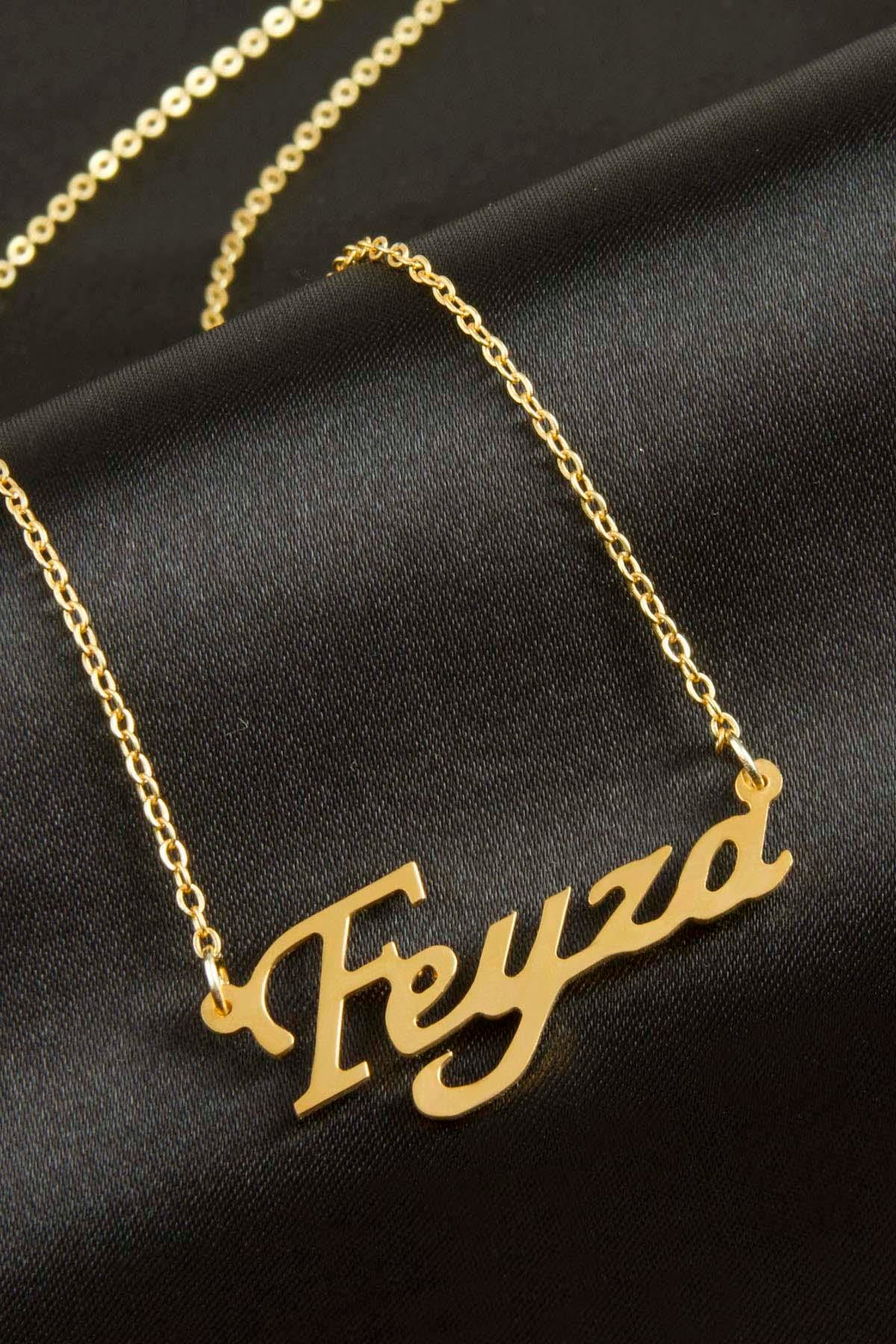 Feyza isimli kolye (Kişiye Özel)