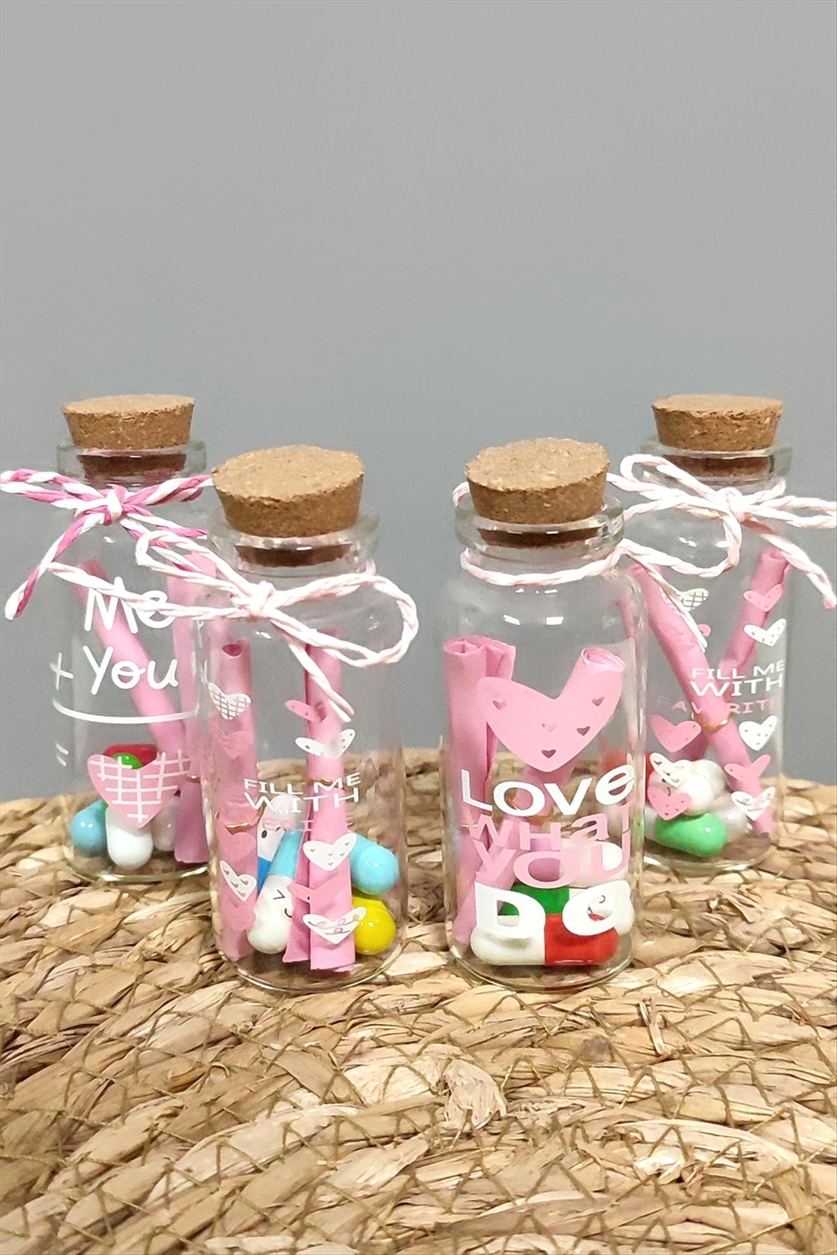 Fiyong Bağlamalı Dilek Şişesi