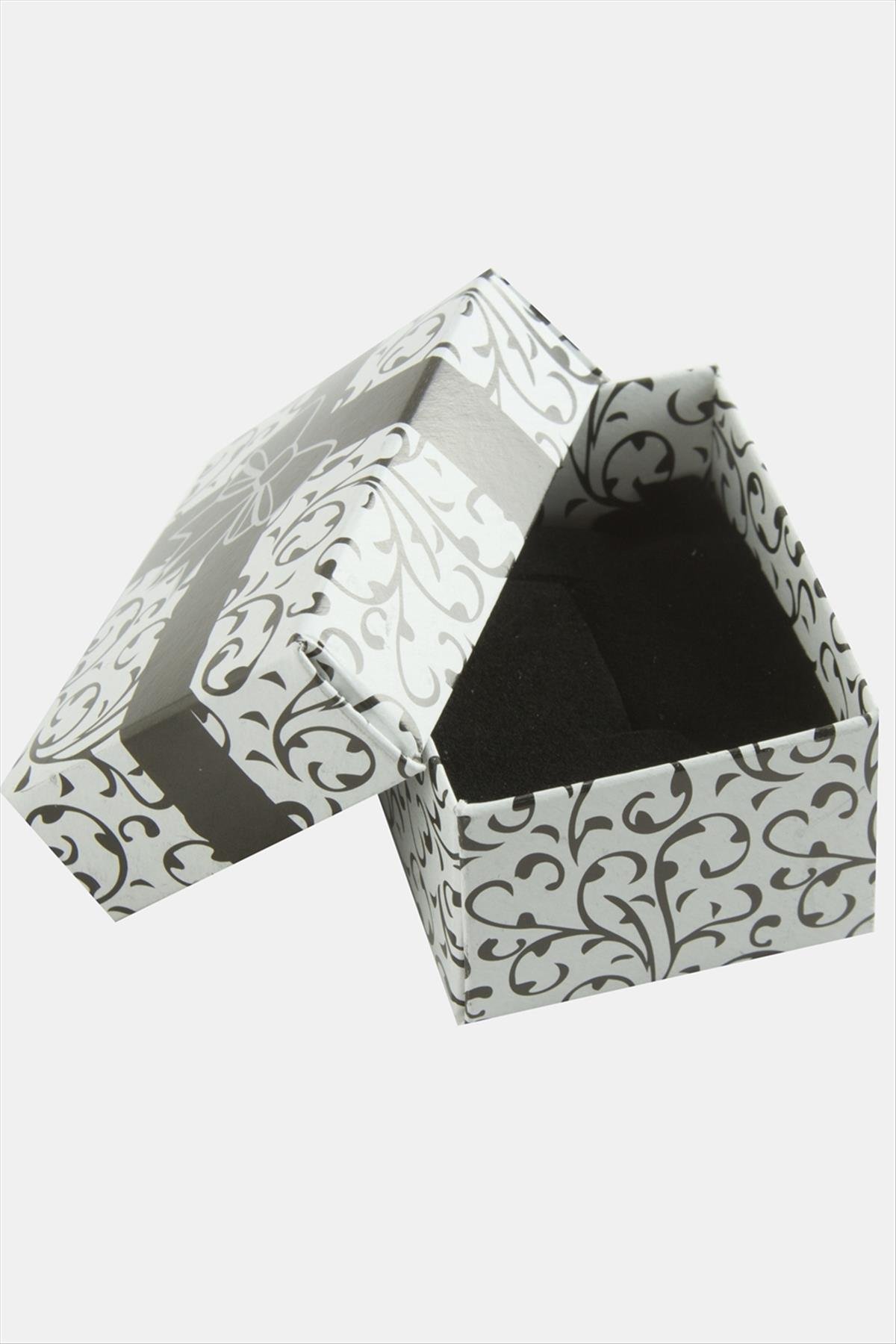 Fiyong Desenli Yüzük Kutusu