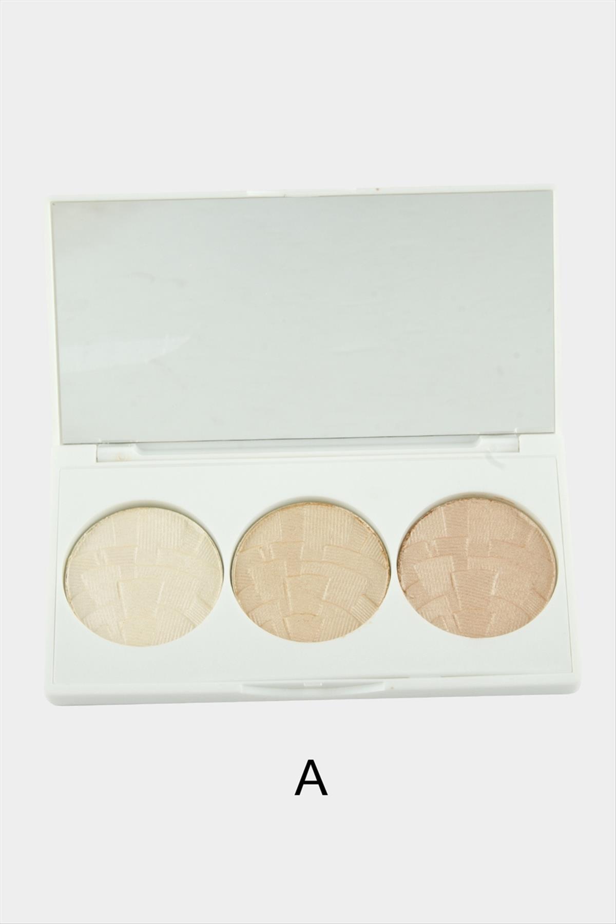 Gabrini 3'lü Highlighter Palet Set