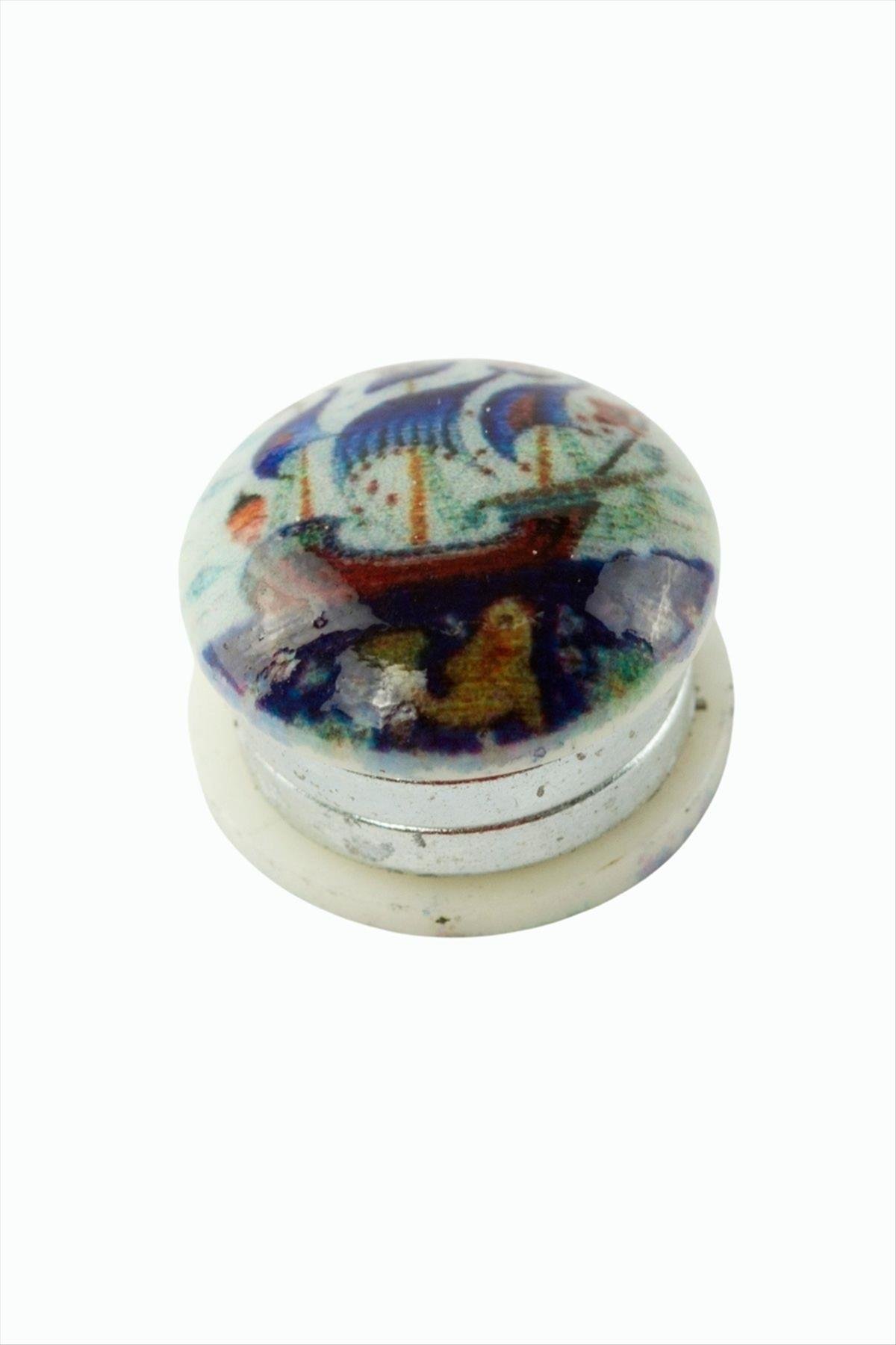 Gemi Kupa Eşarp Mıknatısı 1 Adet