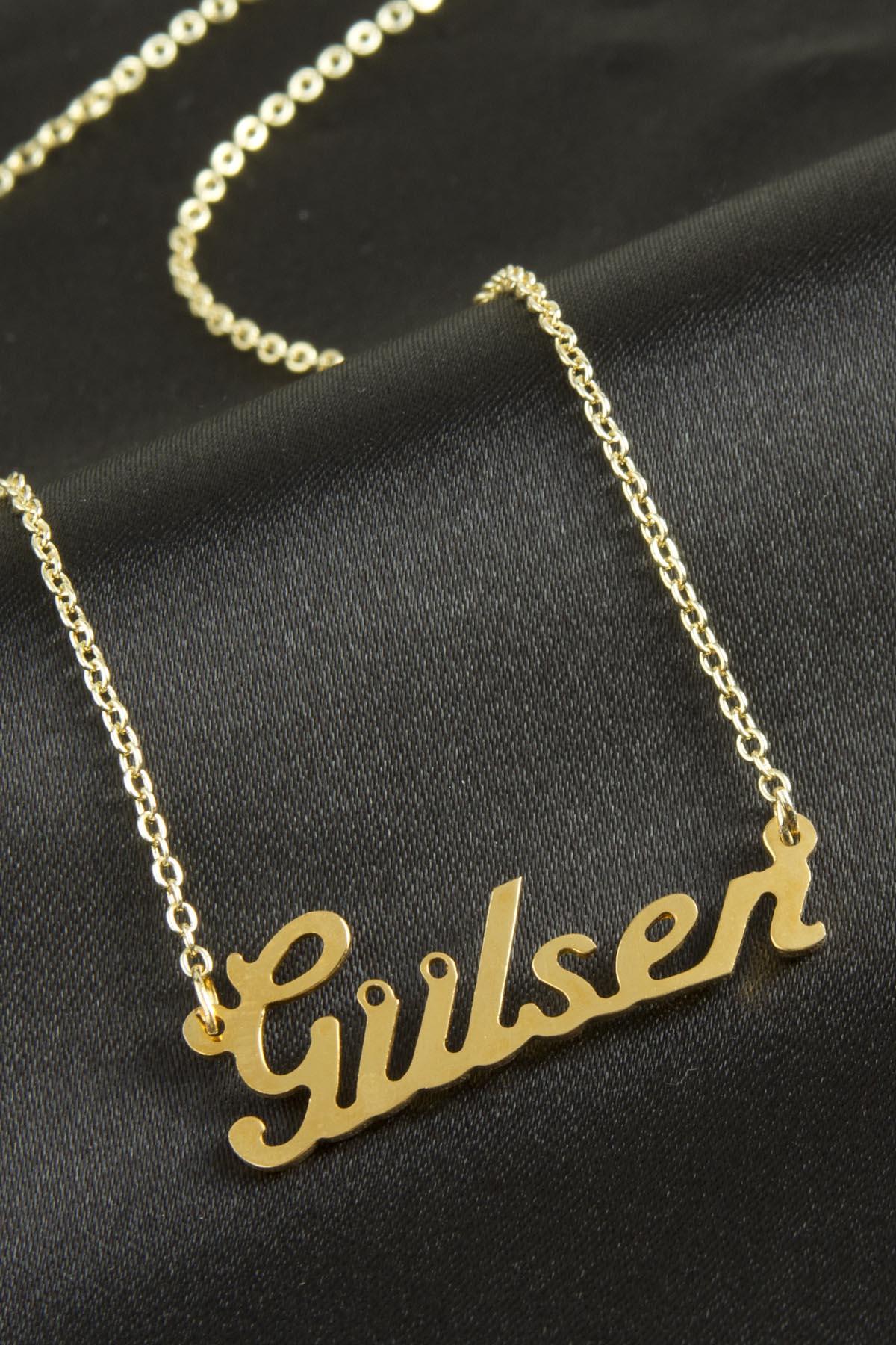 Gülsen İsimli Kolye (Kişiye Özel)