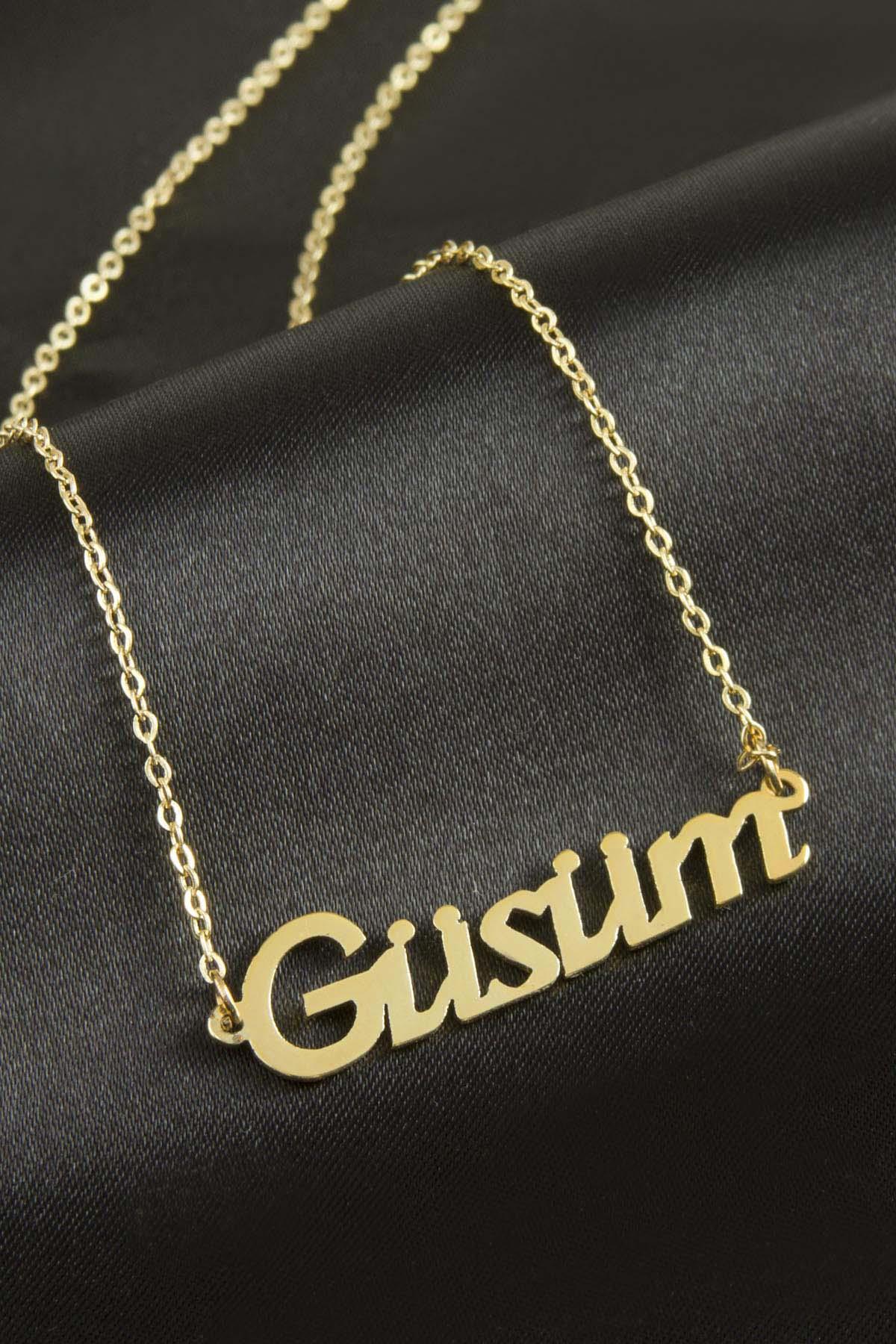 Güsüm İsimli Kolye (Kişiye Özel)