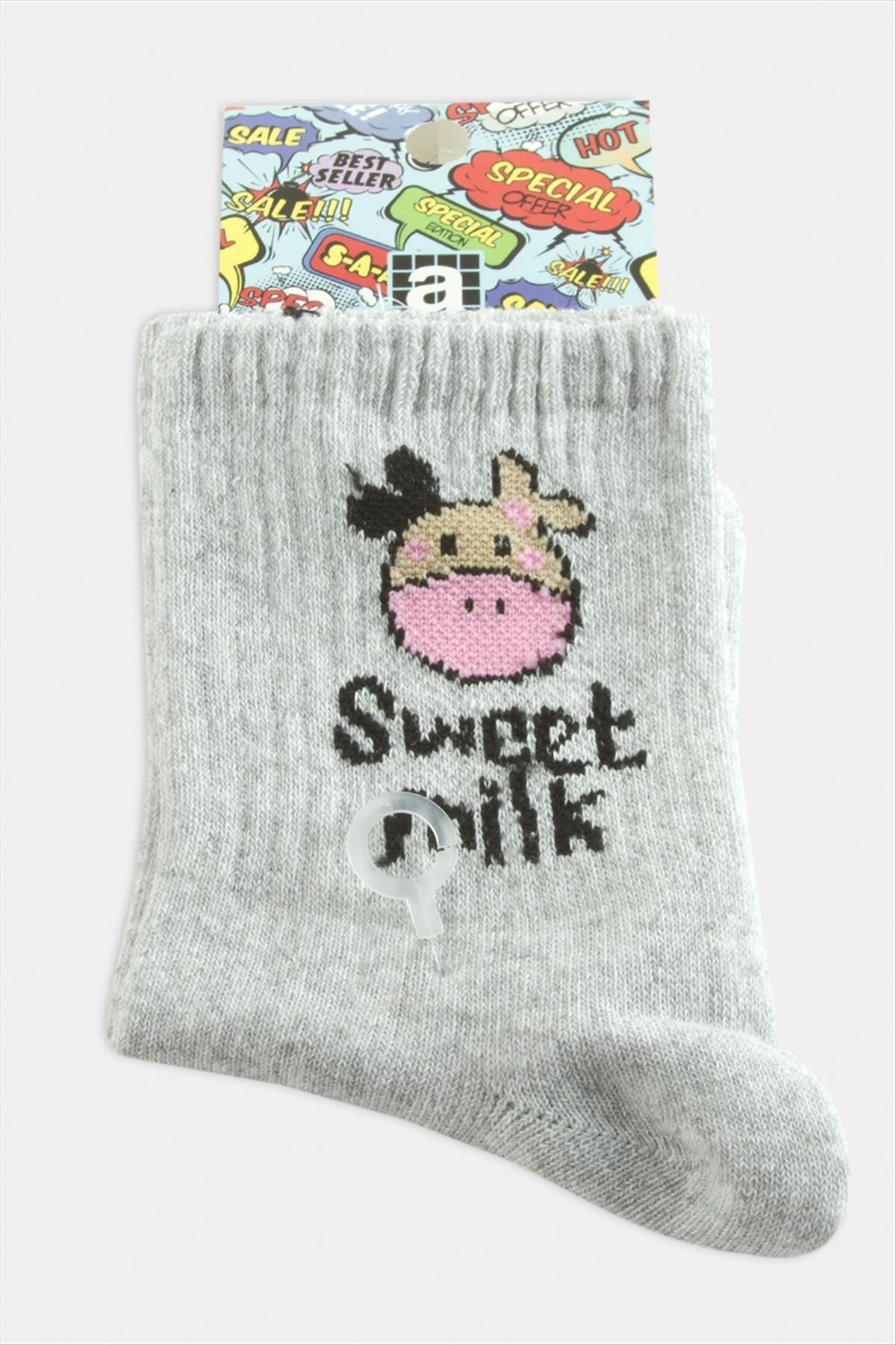 İnek Kolej Çorap 8*28