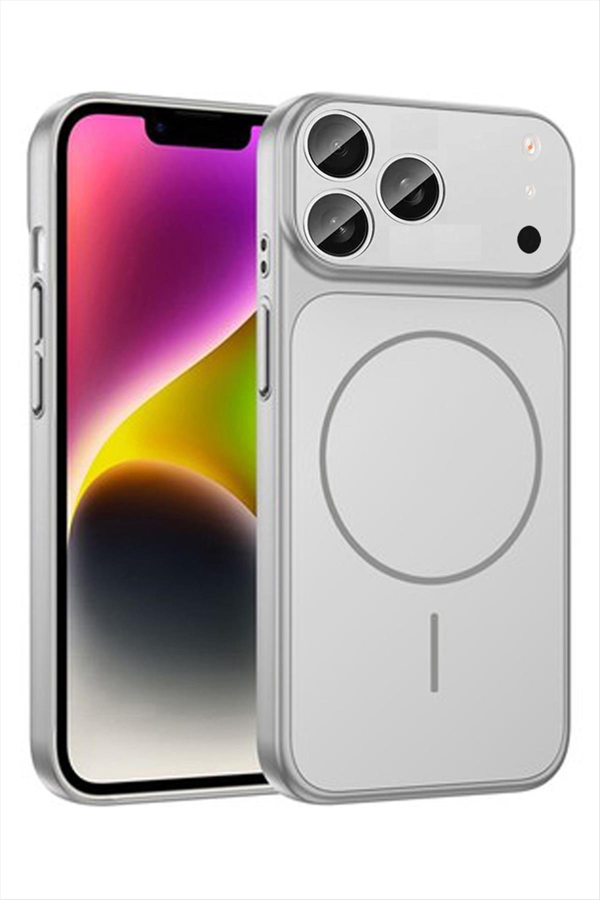 İphone 17 Pro Max Uyumlu Magsaff Kapak Kılıf