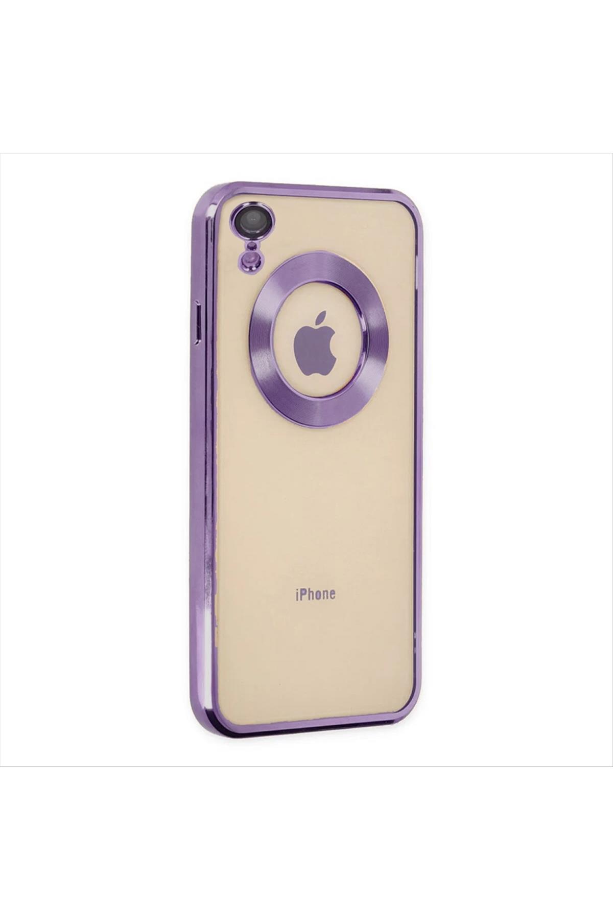 iPhone XR Lüx Lensli Lazer Silikon Kılıf (Kamera Korumalı)