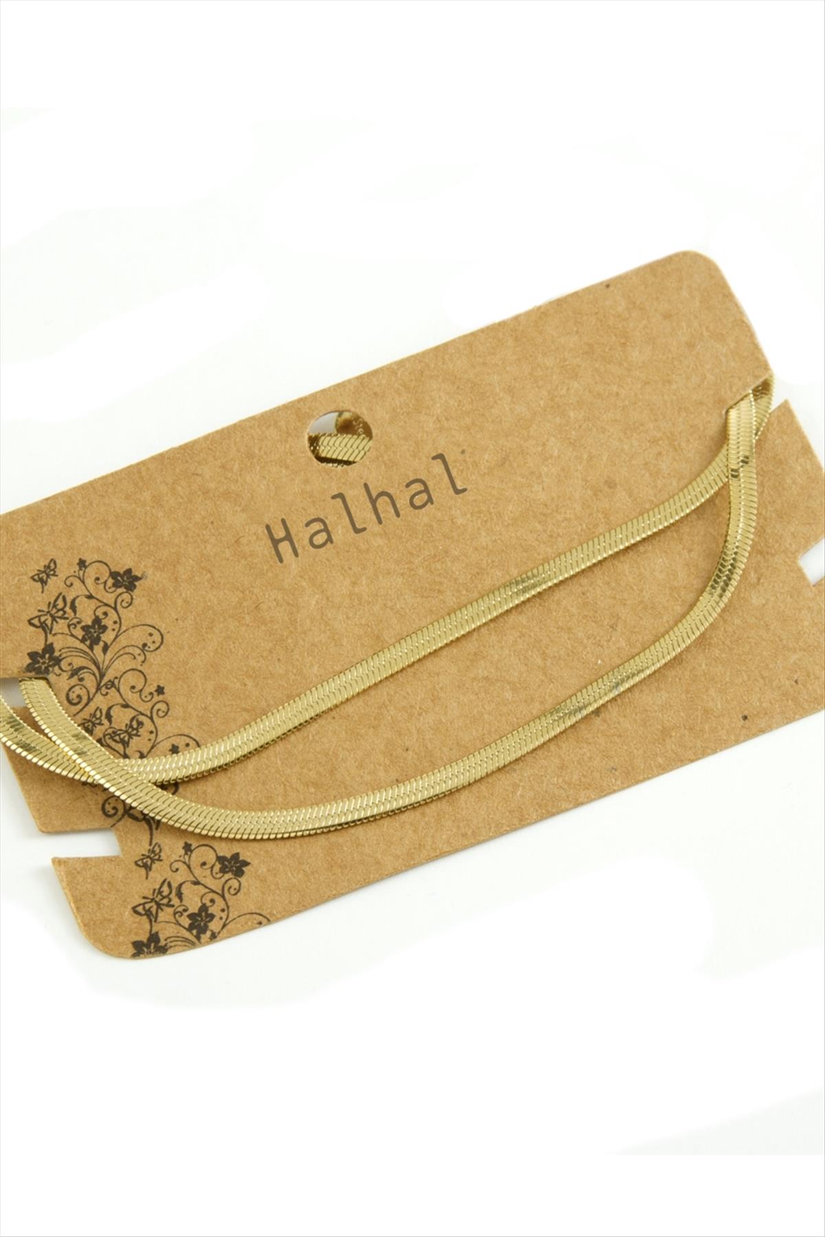 İtalyan Zincirli Lüks Çelik Halhal