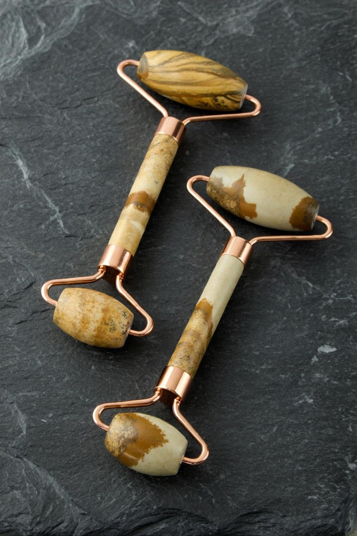 Jasper Doğaltaş Yüz Masaj Aleti