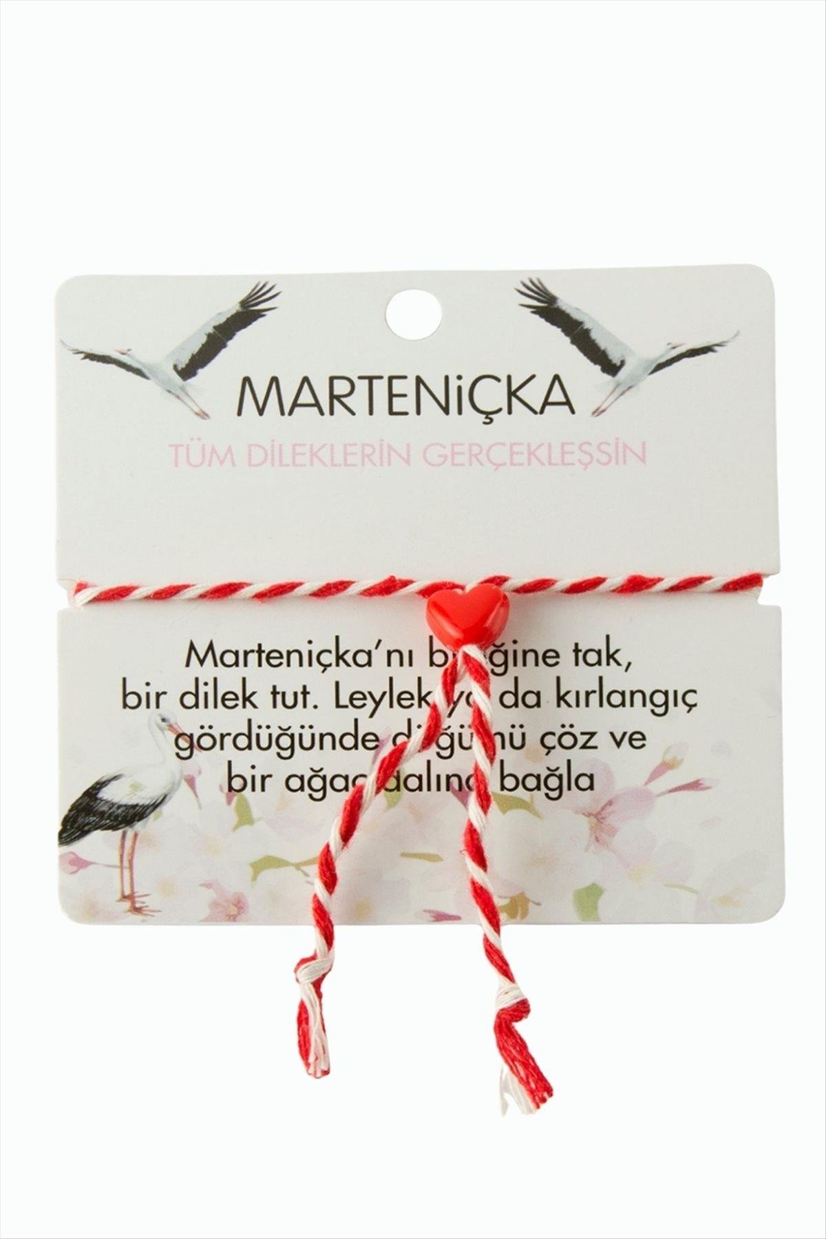 Kalp Marteniçka Bileklik