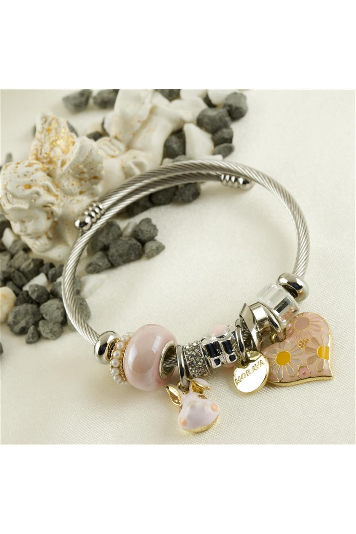 Kalp Panora Bileklik