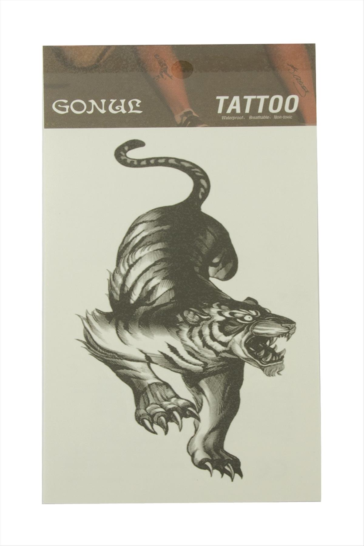 Kaplan Tattoo Dövme Sticker