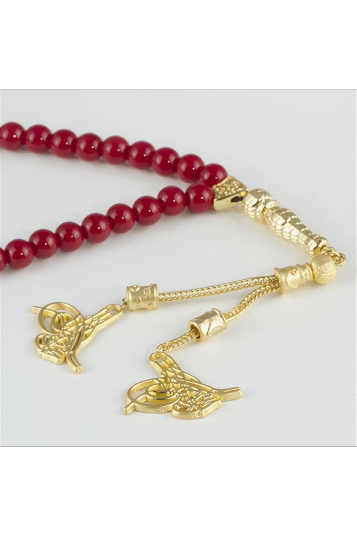 Kaplangözü & Akik Doğaltaş Tesbih 8 mm