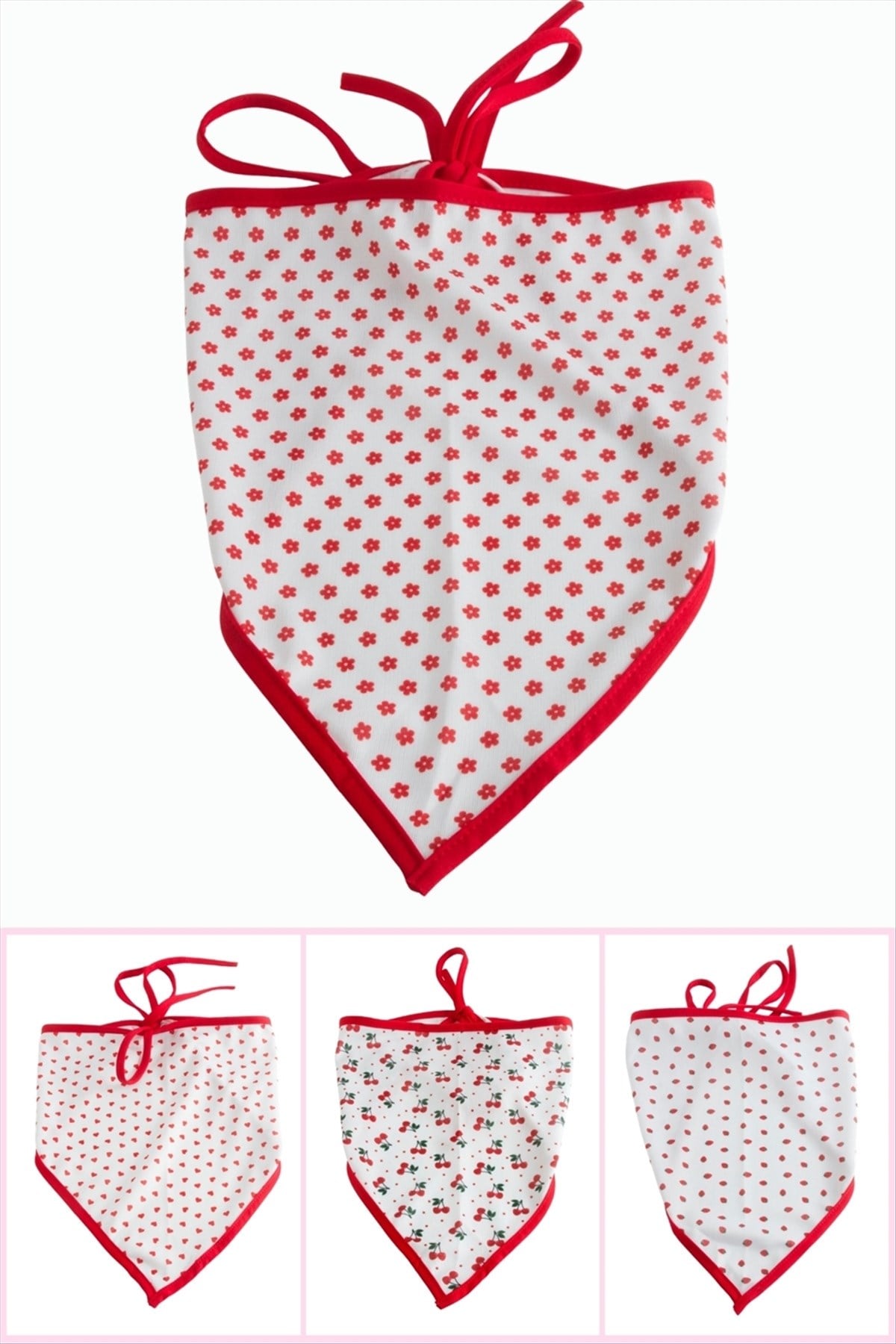 Karışık Desenli Bohem Bandana