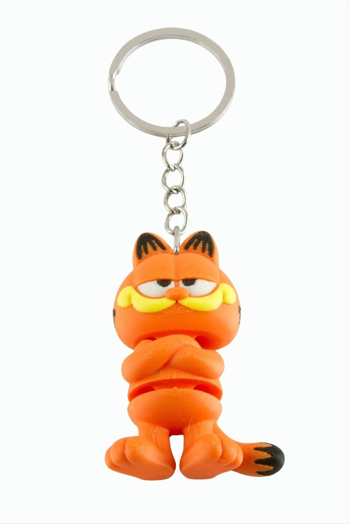 Kedi 3D Baskılı Anahtarlık