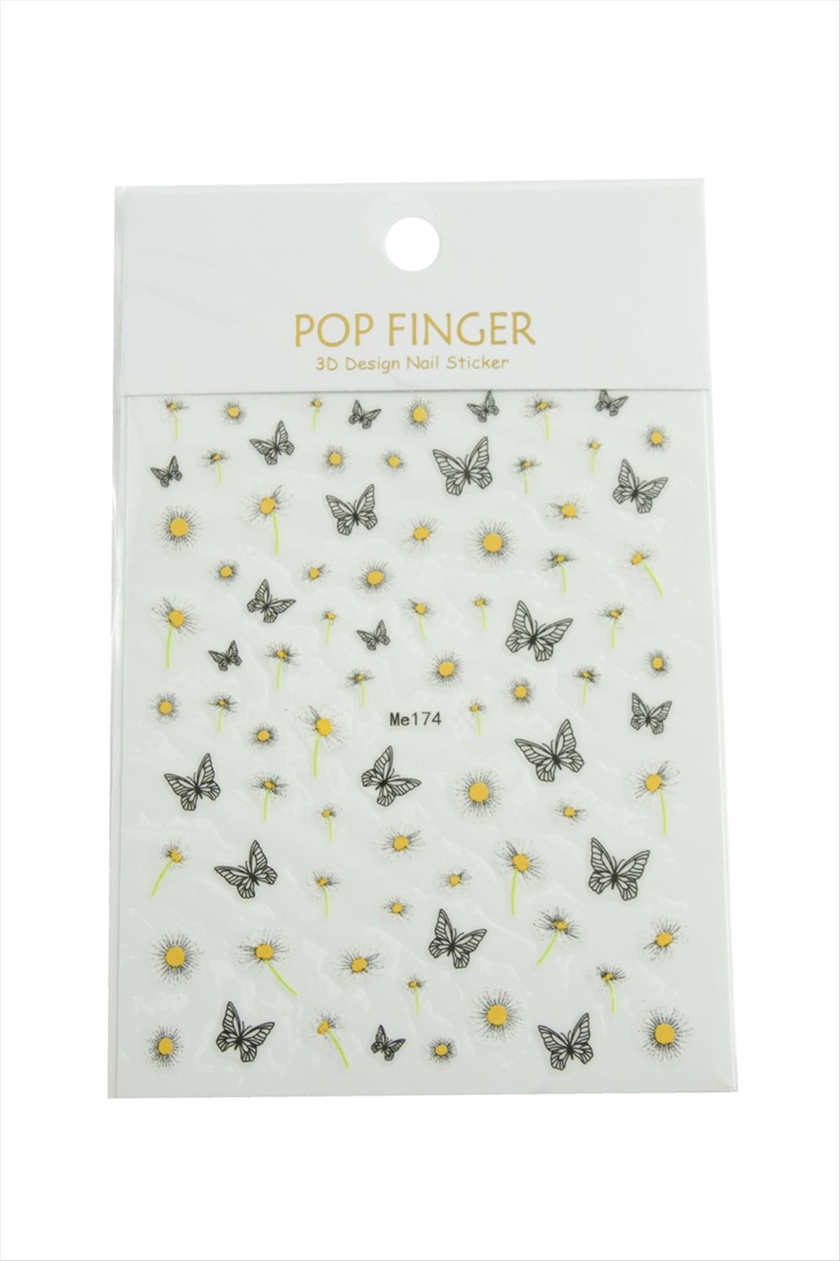 Kelebek Tattoo Dövme Sticker