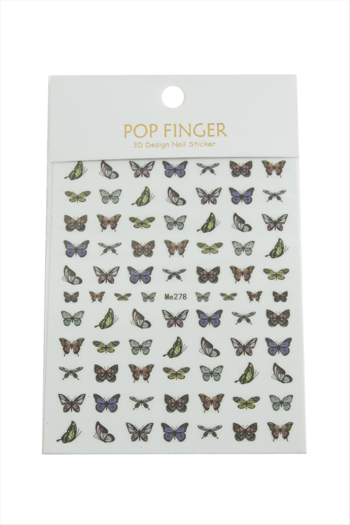 Kelebek Tattoo Dövme Sticker