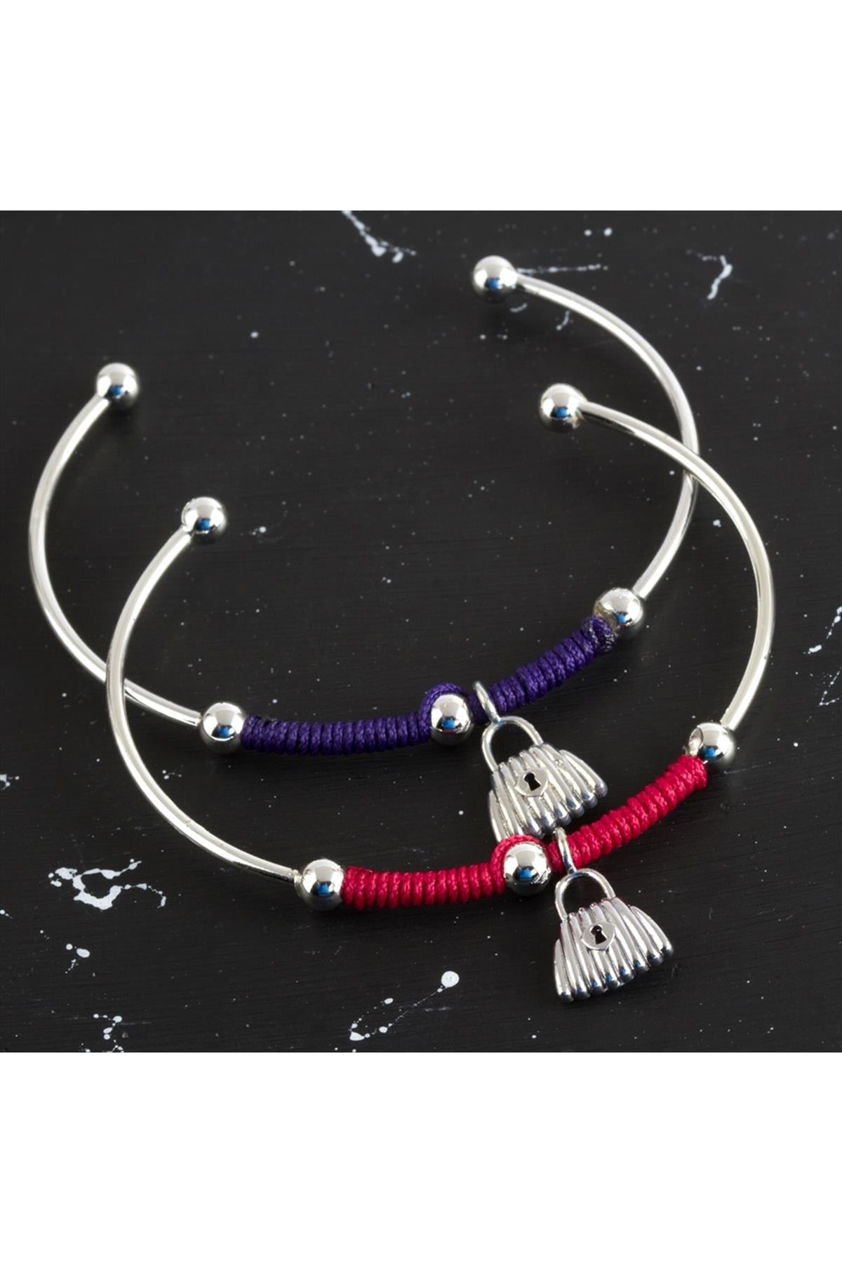 Kilit Örme Kelepçe Bileklik