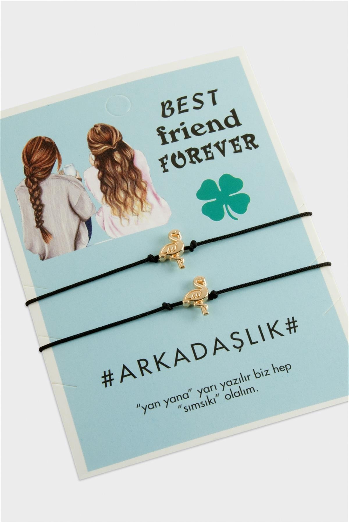 Kuğu Arkadaşlık İp Bileklik