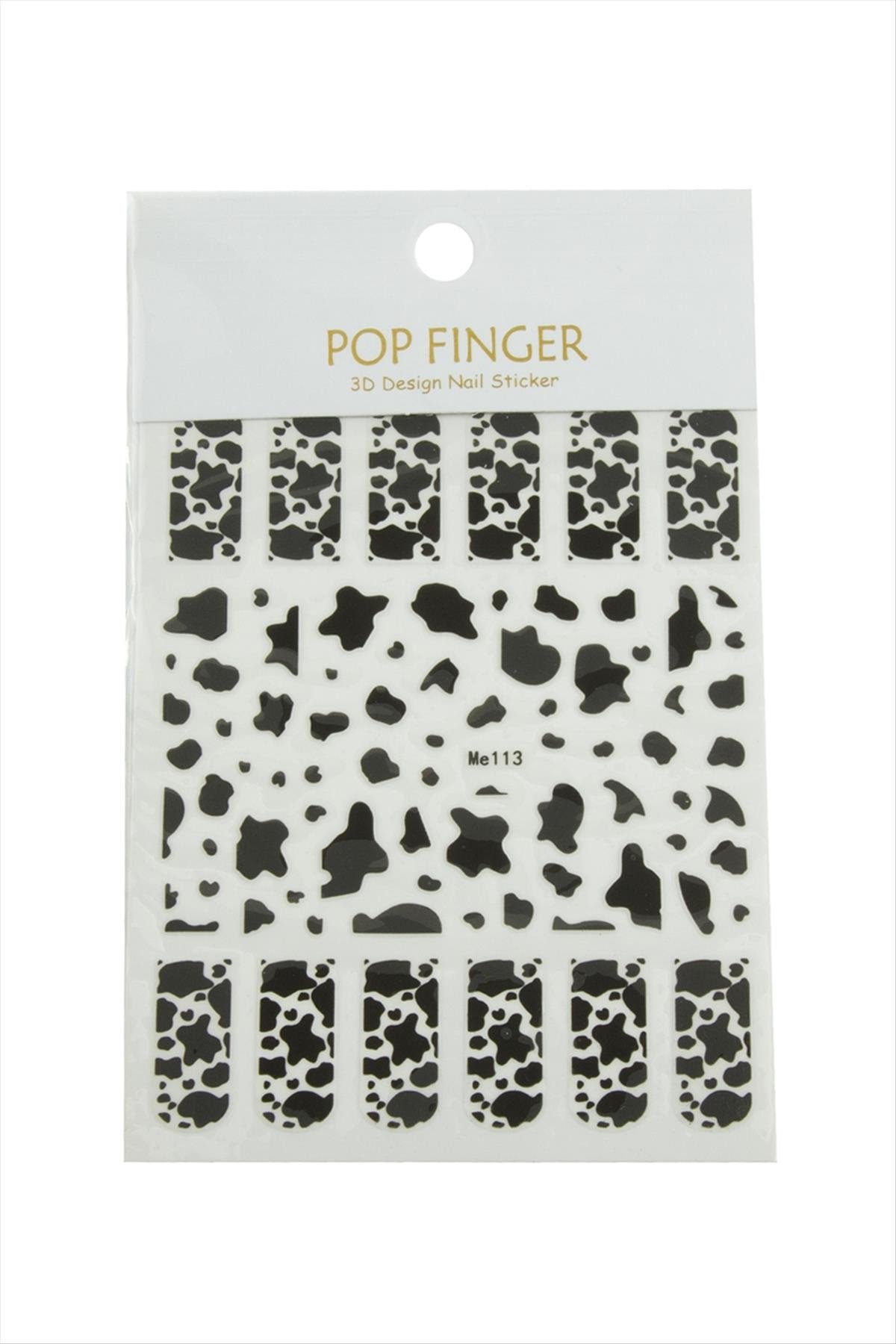 Leke Desenli Tattoo Dövme Sticker