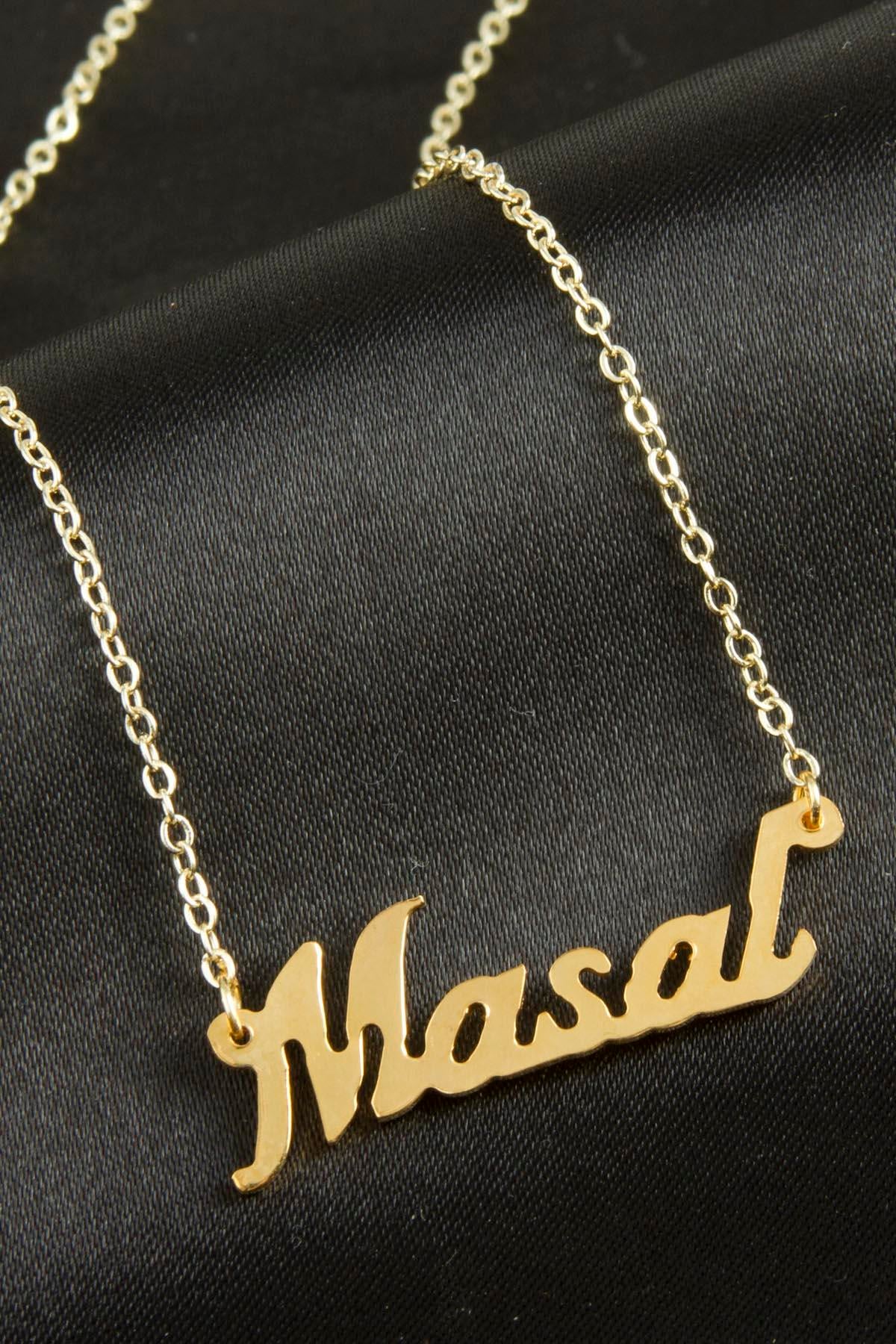 Masal İsimli Kolye (Kişiye Özel)